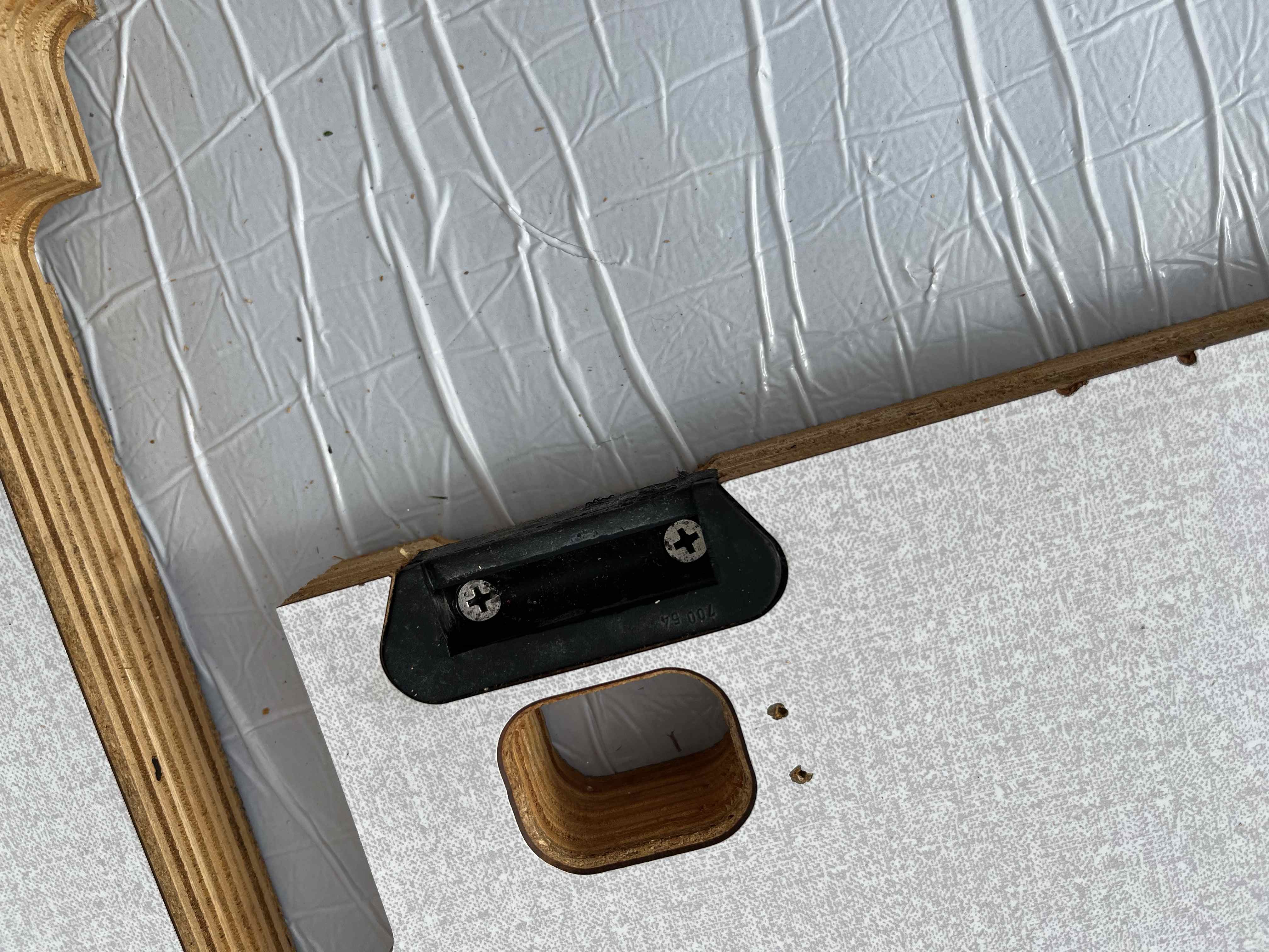 Tavola in legno per macchina da cucire 90X55 in vendita - foto 5