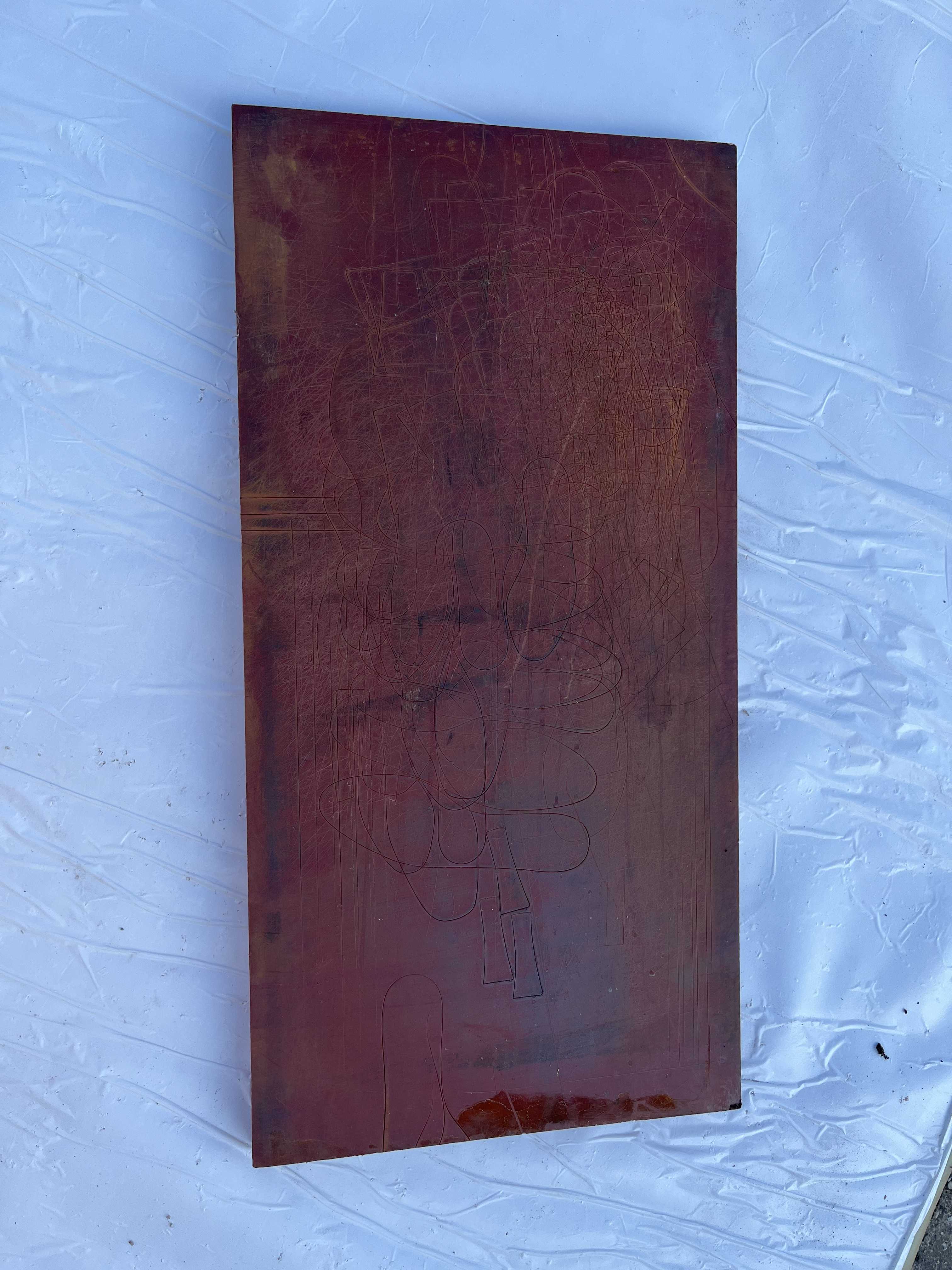 94B Ceppo per trancia usato cm. 45x90  in vendita - foto 1