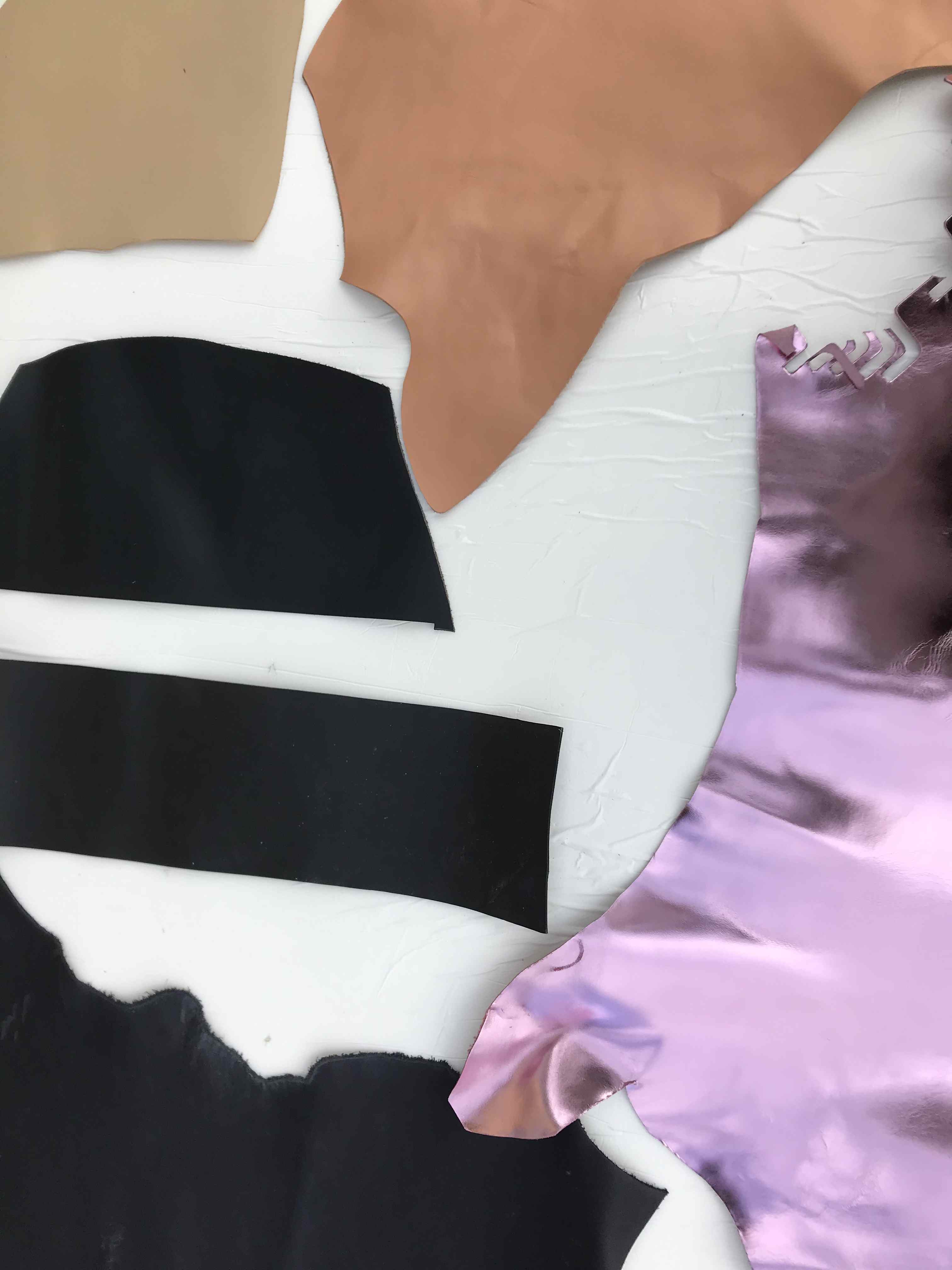 Scampolo ritagli e pezzami pelle a vegetale - KG. 500 in vendita - foto 4