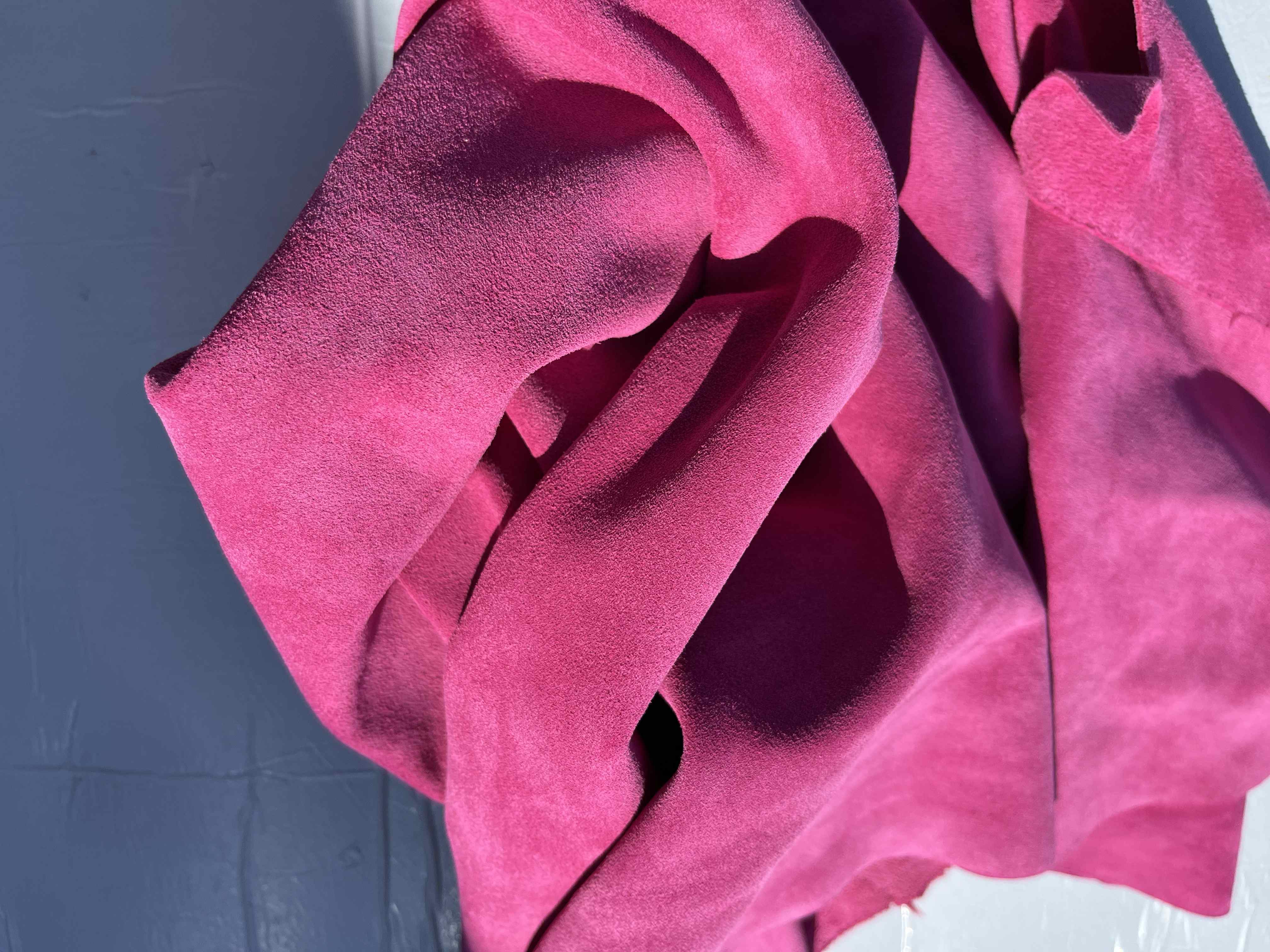 Stock pellame scamosciato colori vari per export in vendita - foto 10