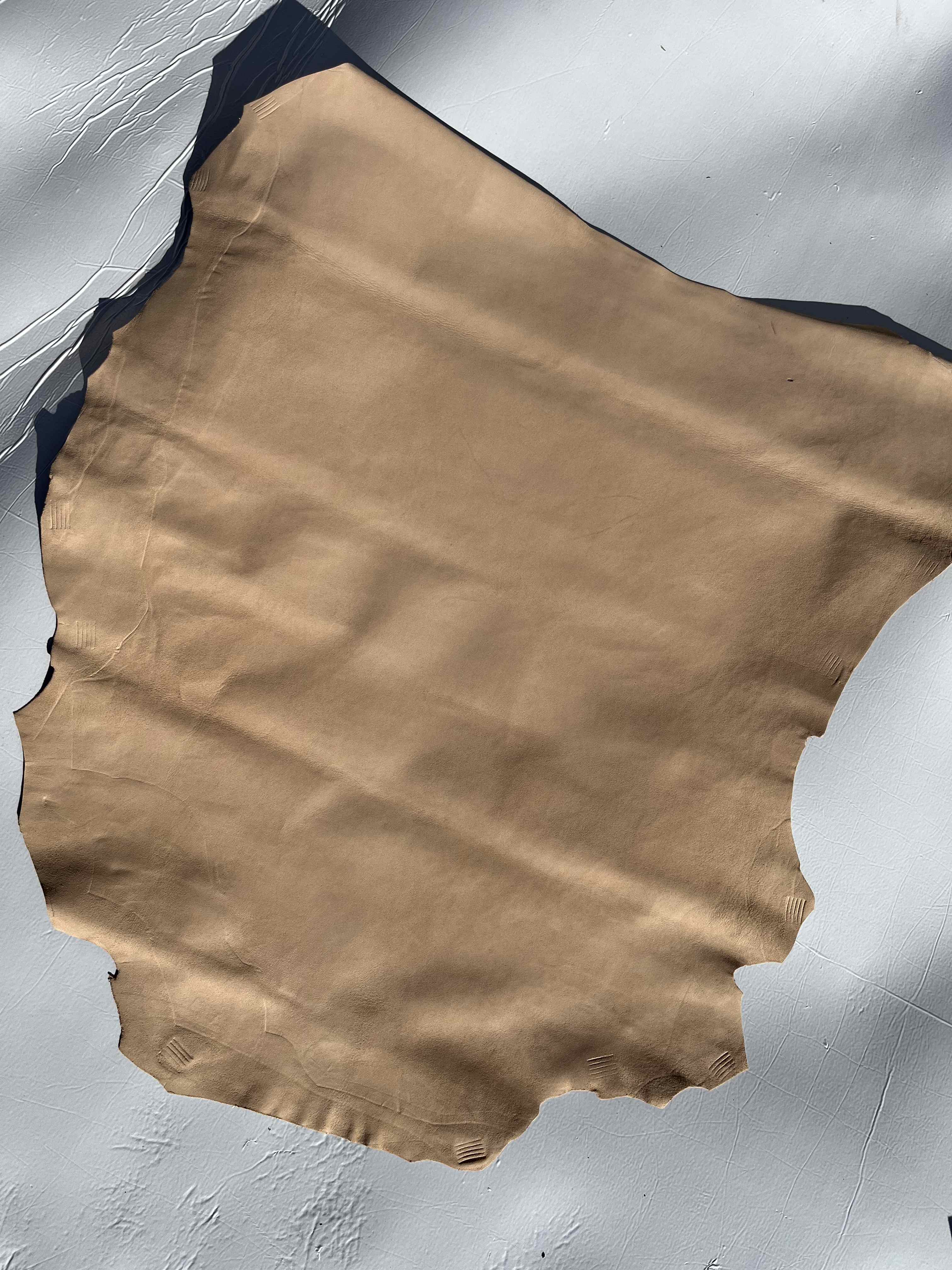 Stock pellame camoscina colori vari per export in vendita - foto 5