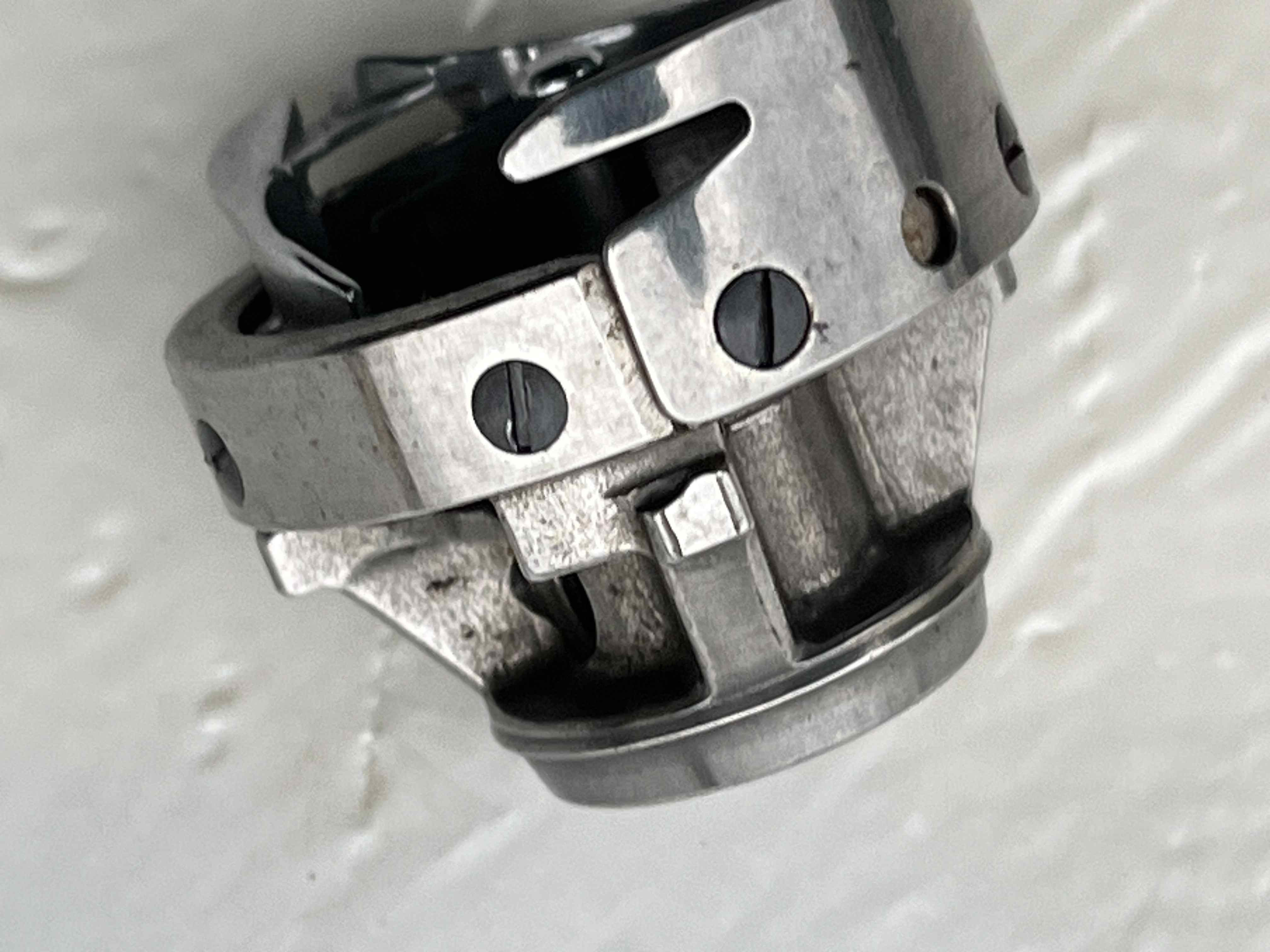 FP3 PFAFF 9074 crochet completo di cestello in vendita - foto 2