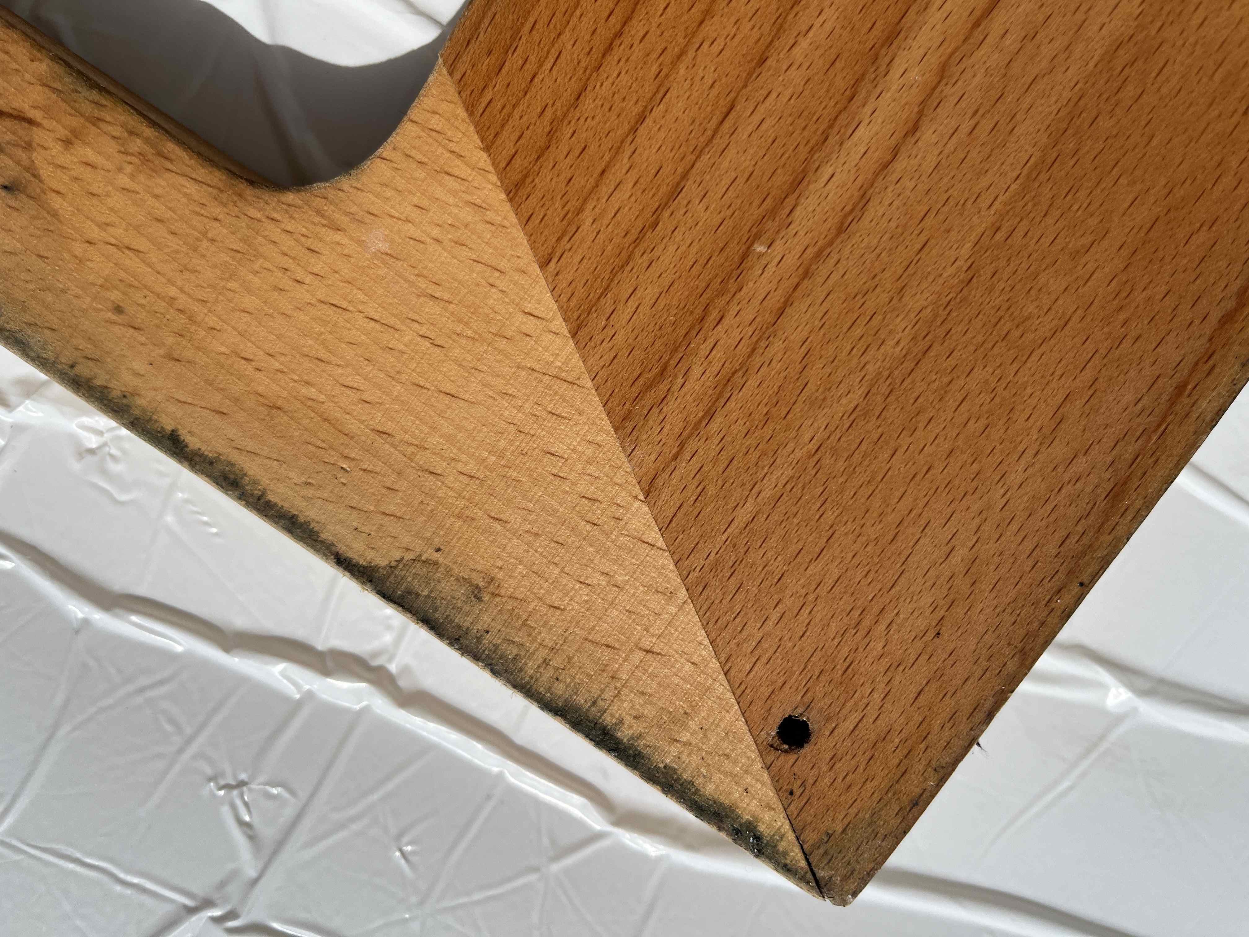 Supporto inclinato legno tavolo macchina colonna  in vendita - foto 4