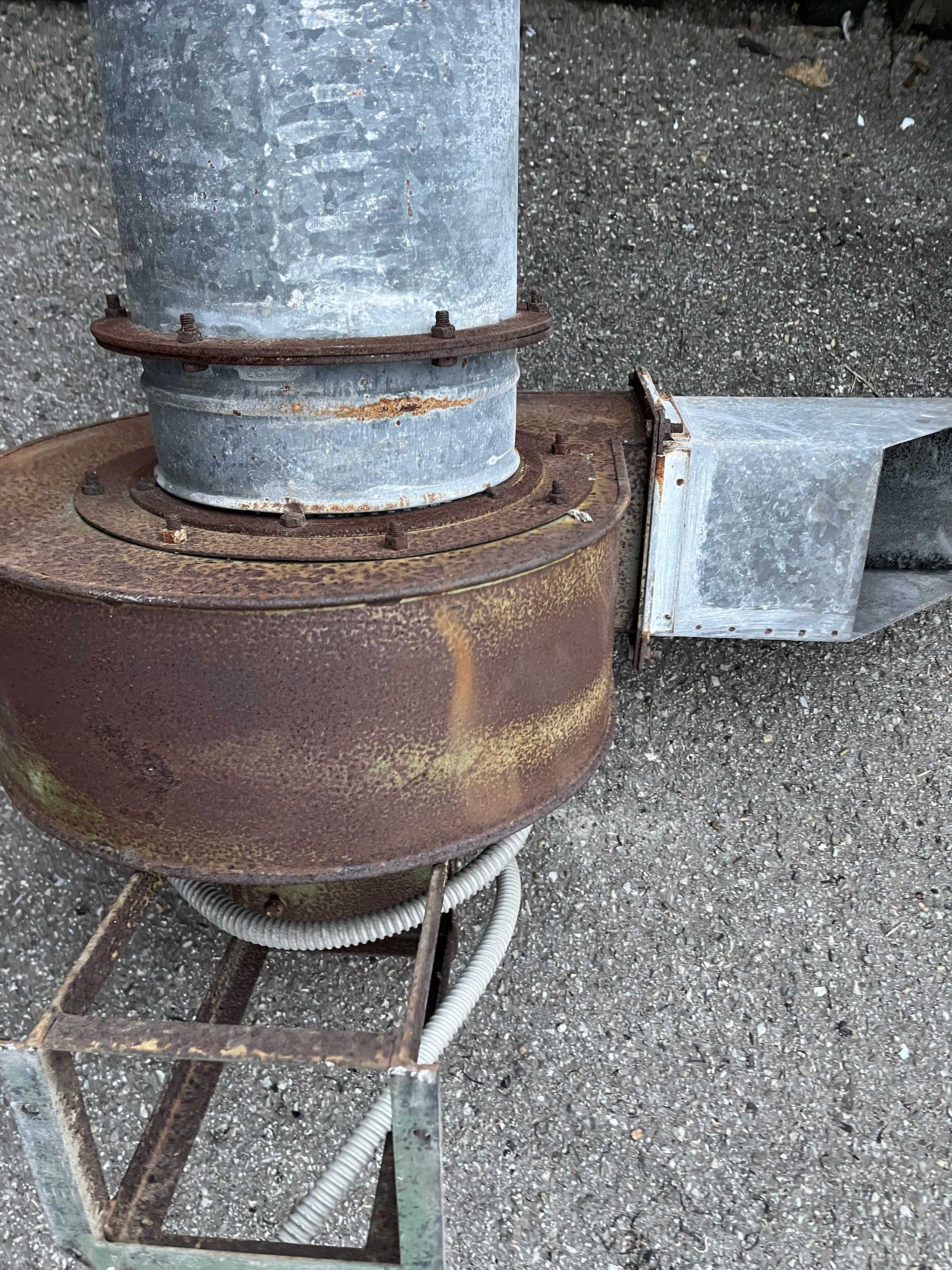 Girante e motore da 0,75 Hp per impianto aspirazione in vendita - foto 2