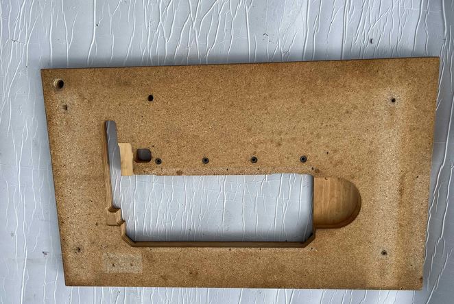 Tavola in legno per macchina da cucire 90X55 in vendita - foto 2
