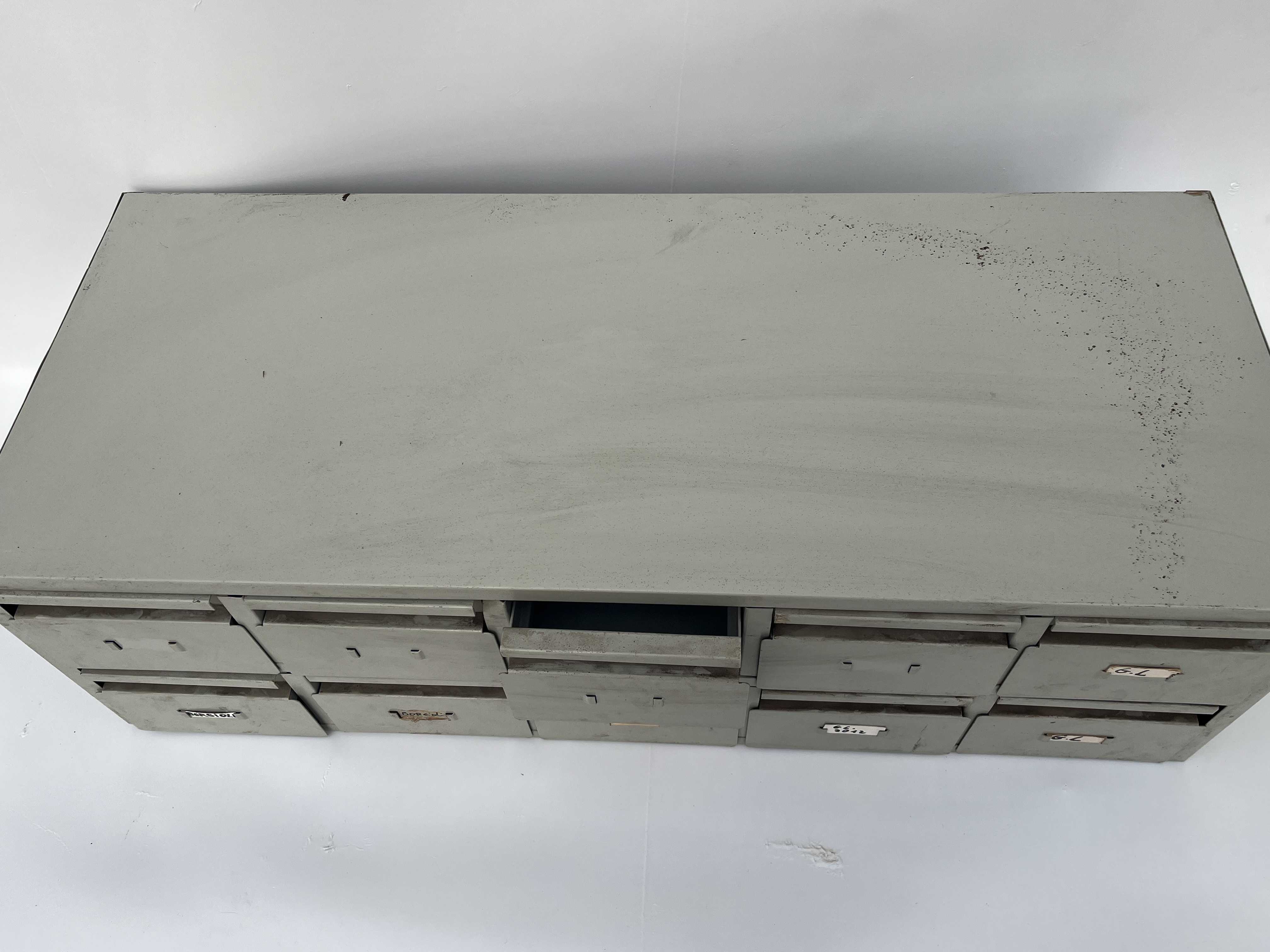 Cassettiere in ferro modulari e scaffale  in vendita - foto 5