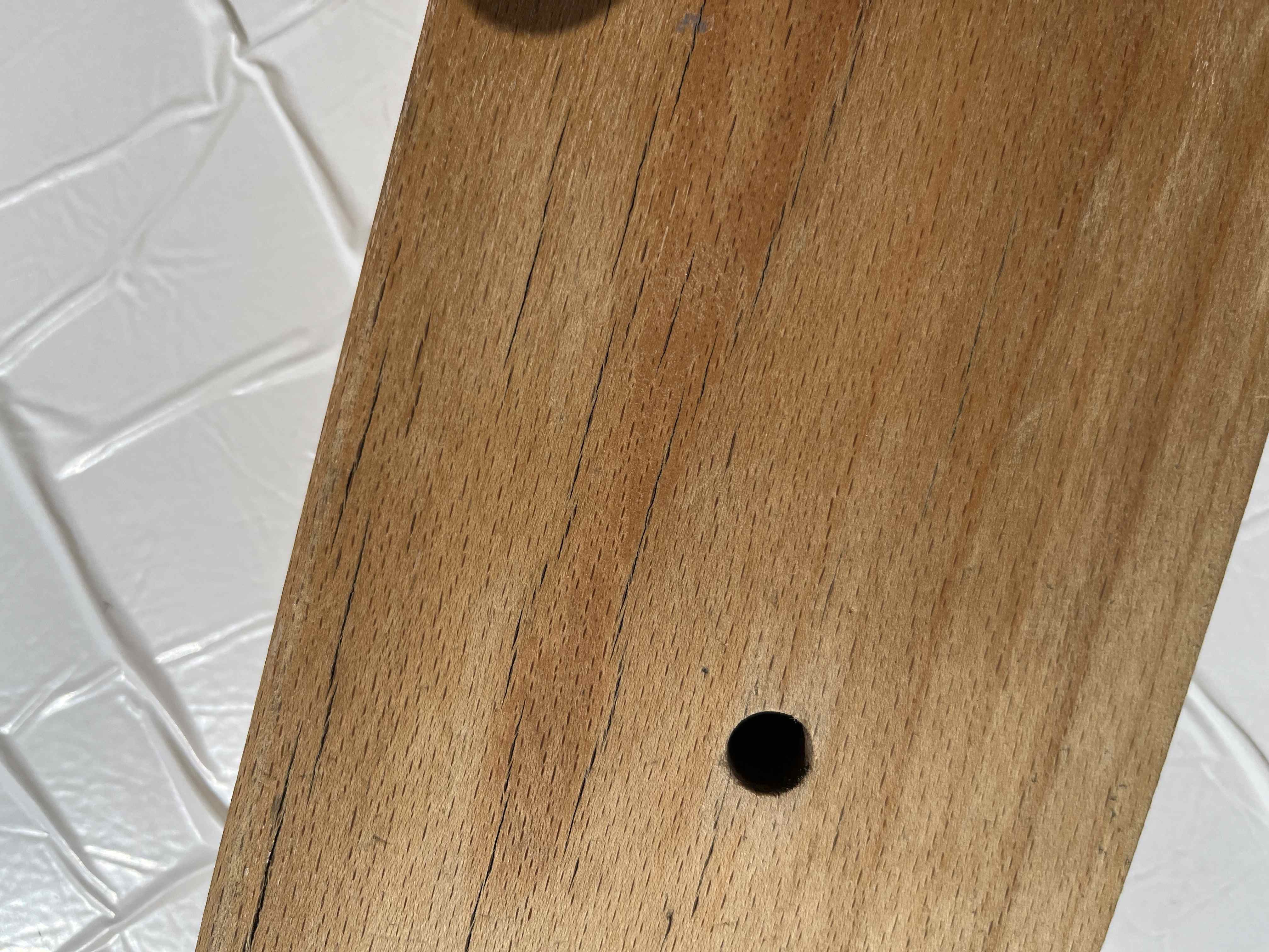 Supporto inclinato legno tavolo macchina colonna  in vendita - foto 2