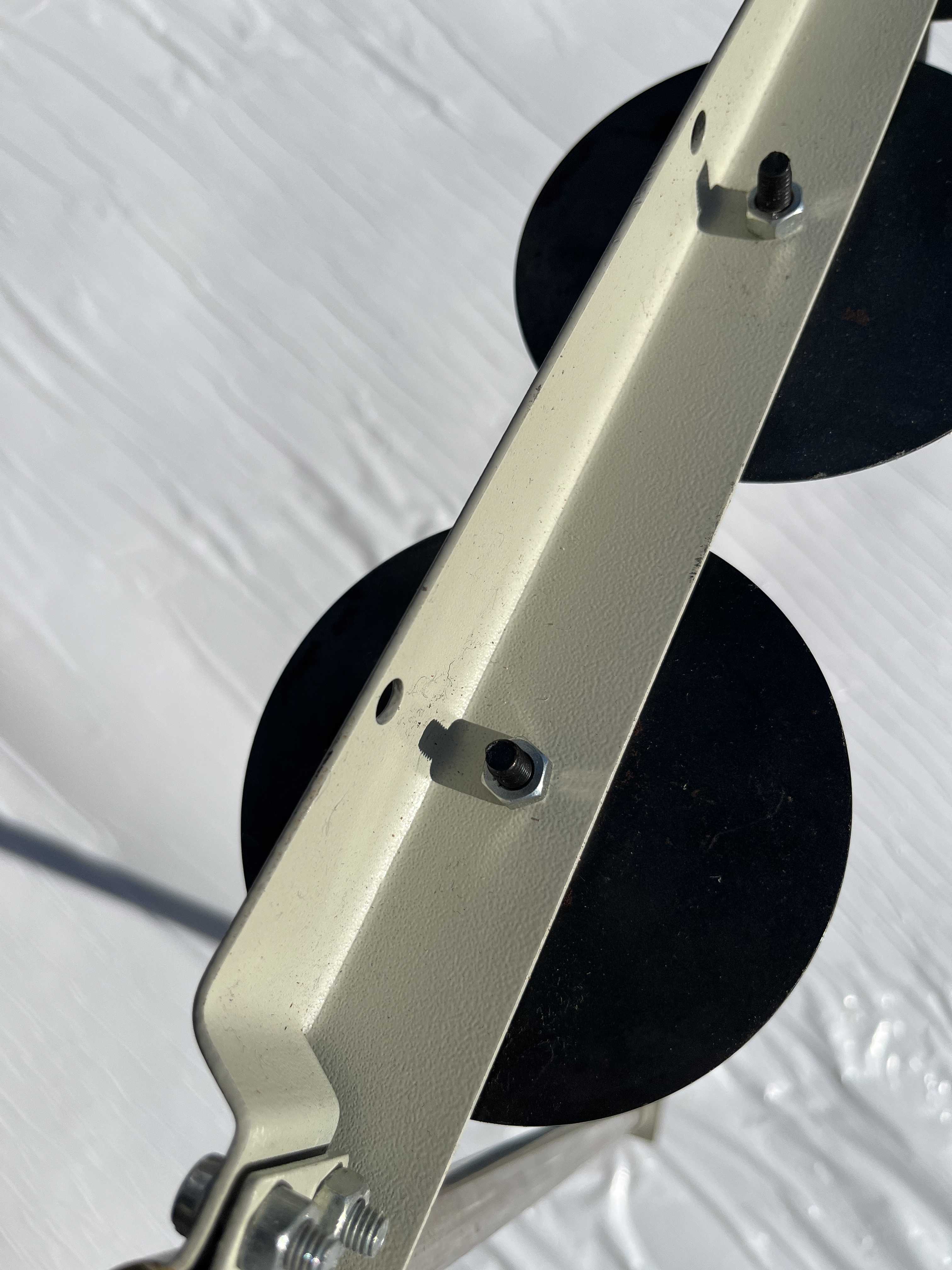 V6 PFAFF Asta porta filo 3 rocchetti 100% Metallo in vendita - foto 5