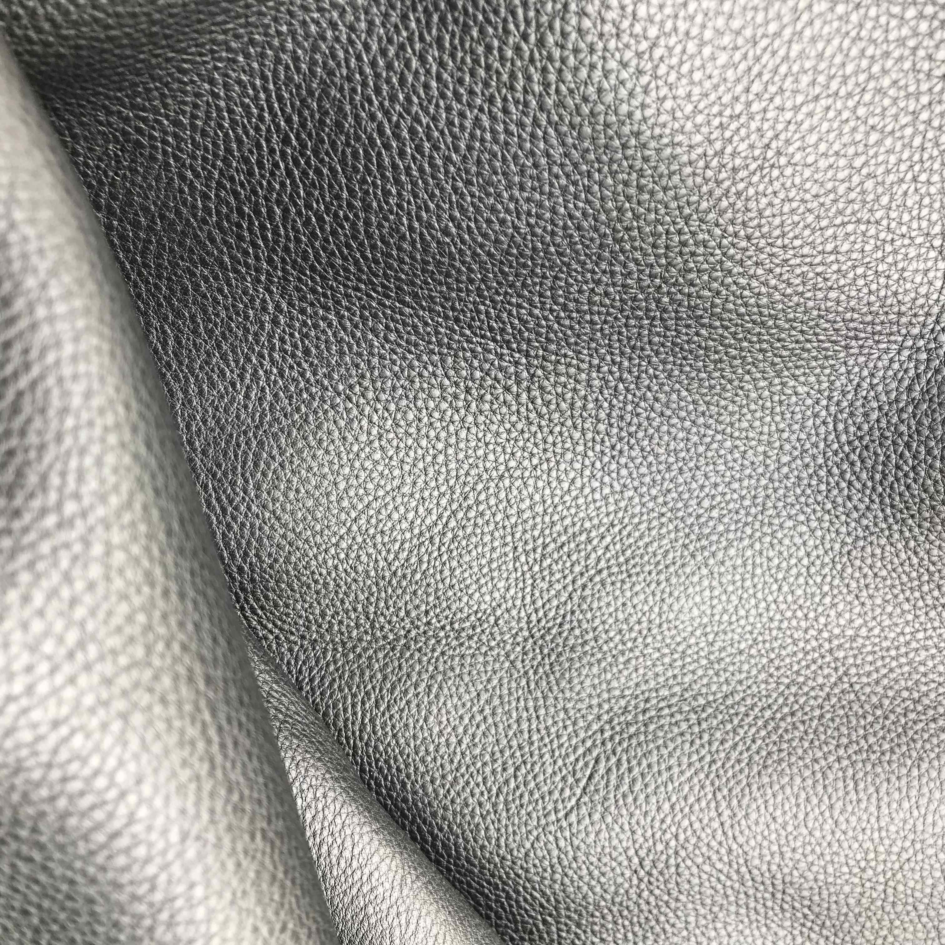 Pellame arredamento fiore martellato colore nero  in vendita - foto 1