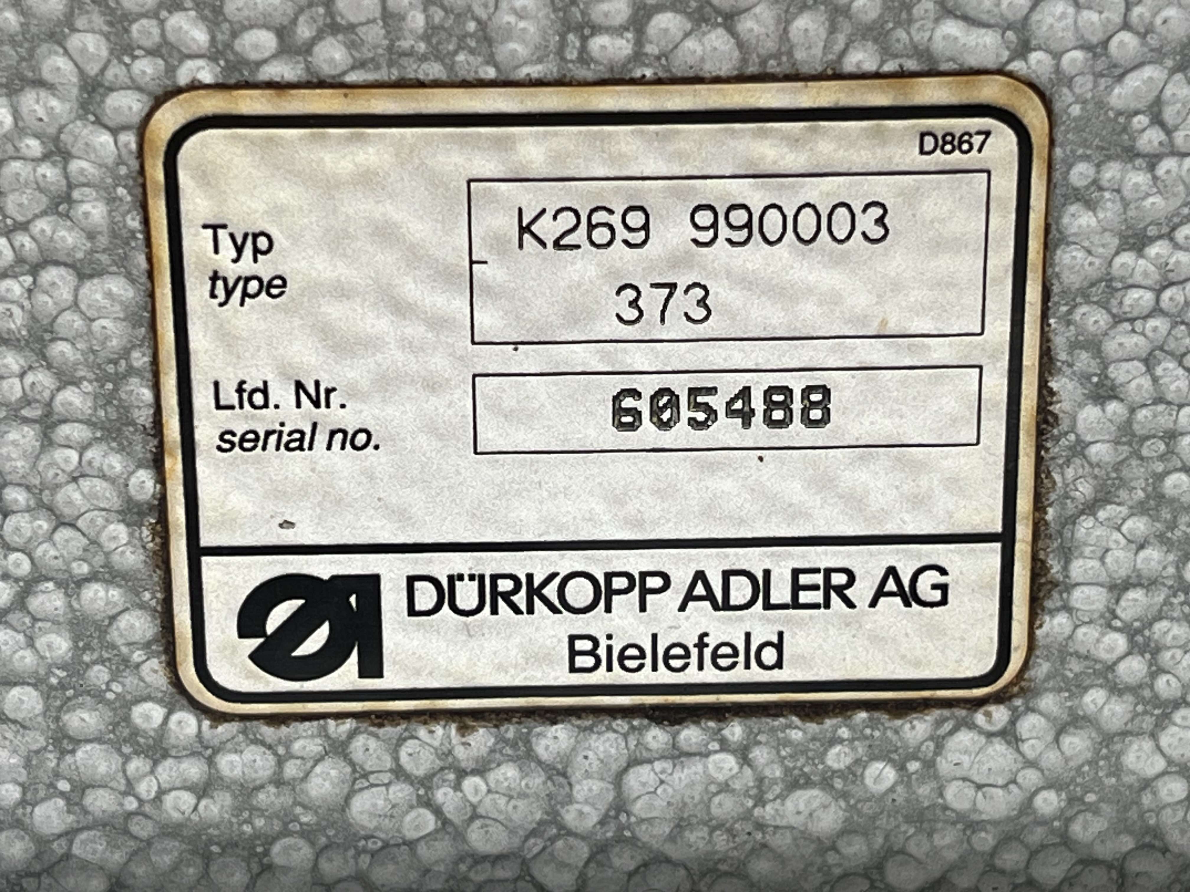 ADLER K269 - 373 triplice trasporto  in vendita - foto 4