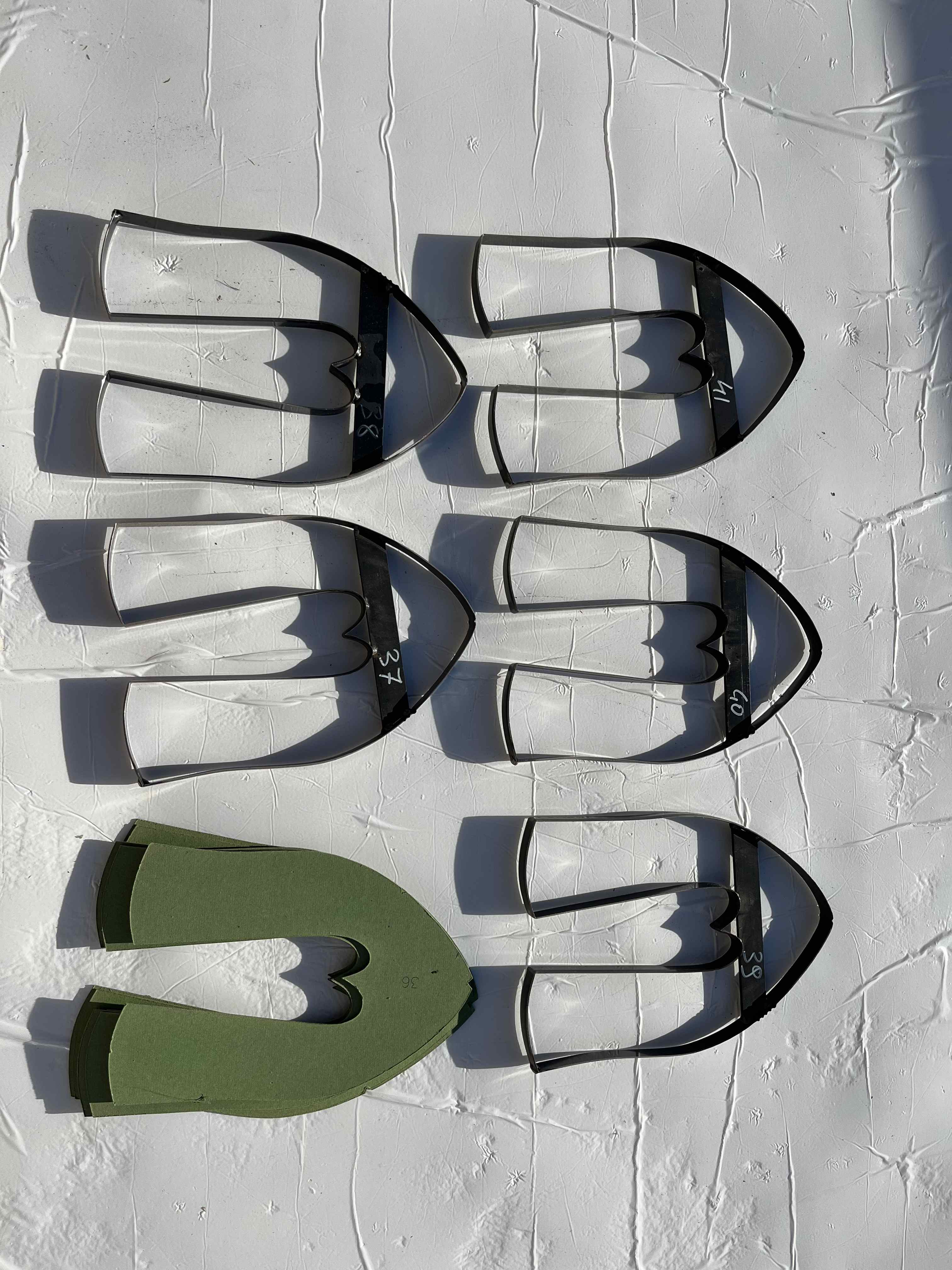 BB9 Fustelle taglio tomaio ballerine dal 37 a 41 in vendita - foto 1