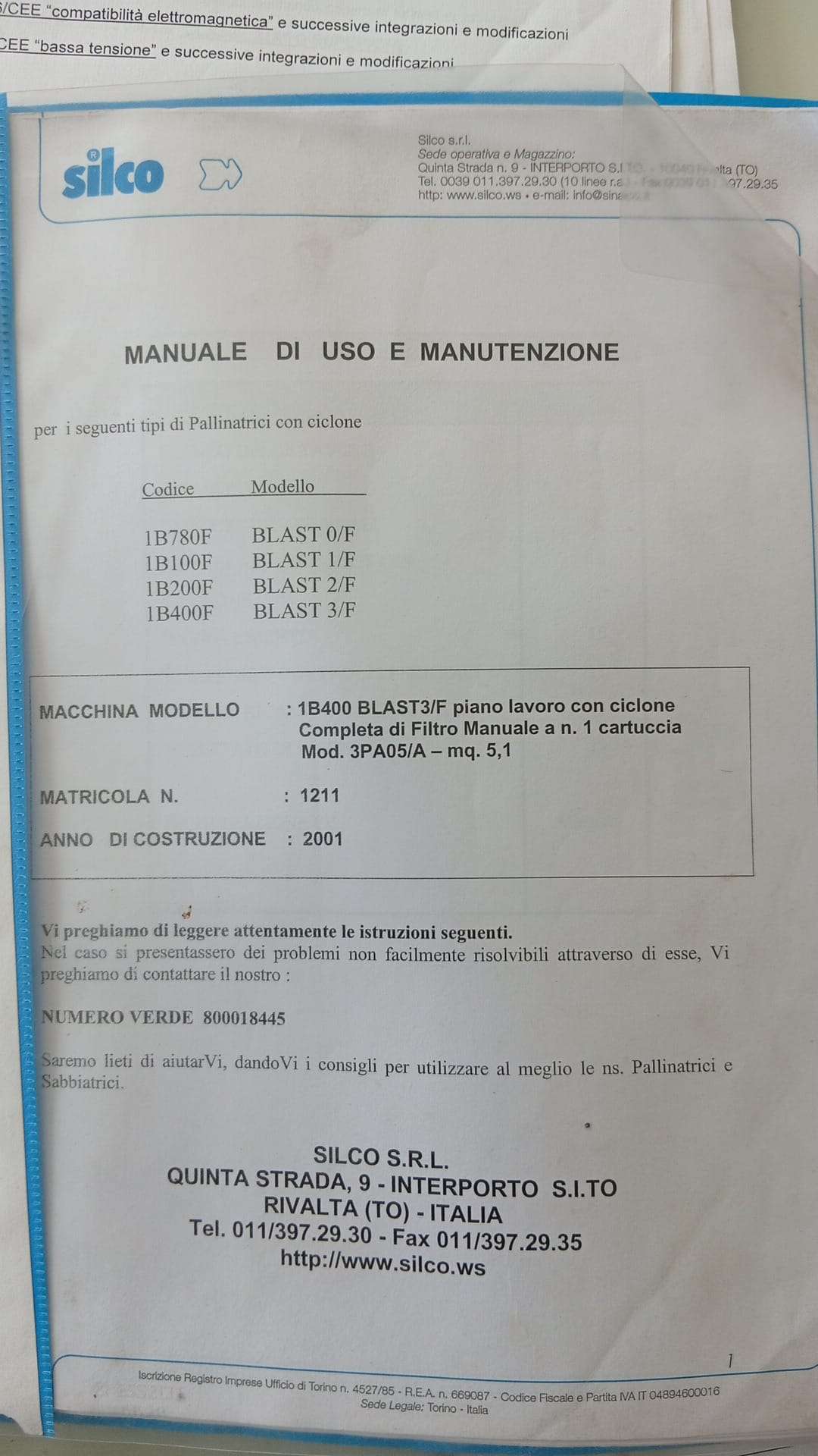 SILCO BLAST 3F Sabbiatrice - Pallinatrice  in vendita - foto 4