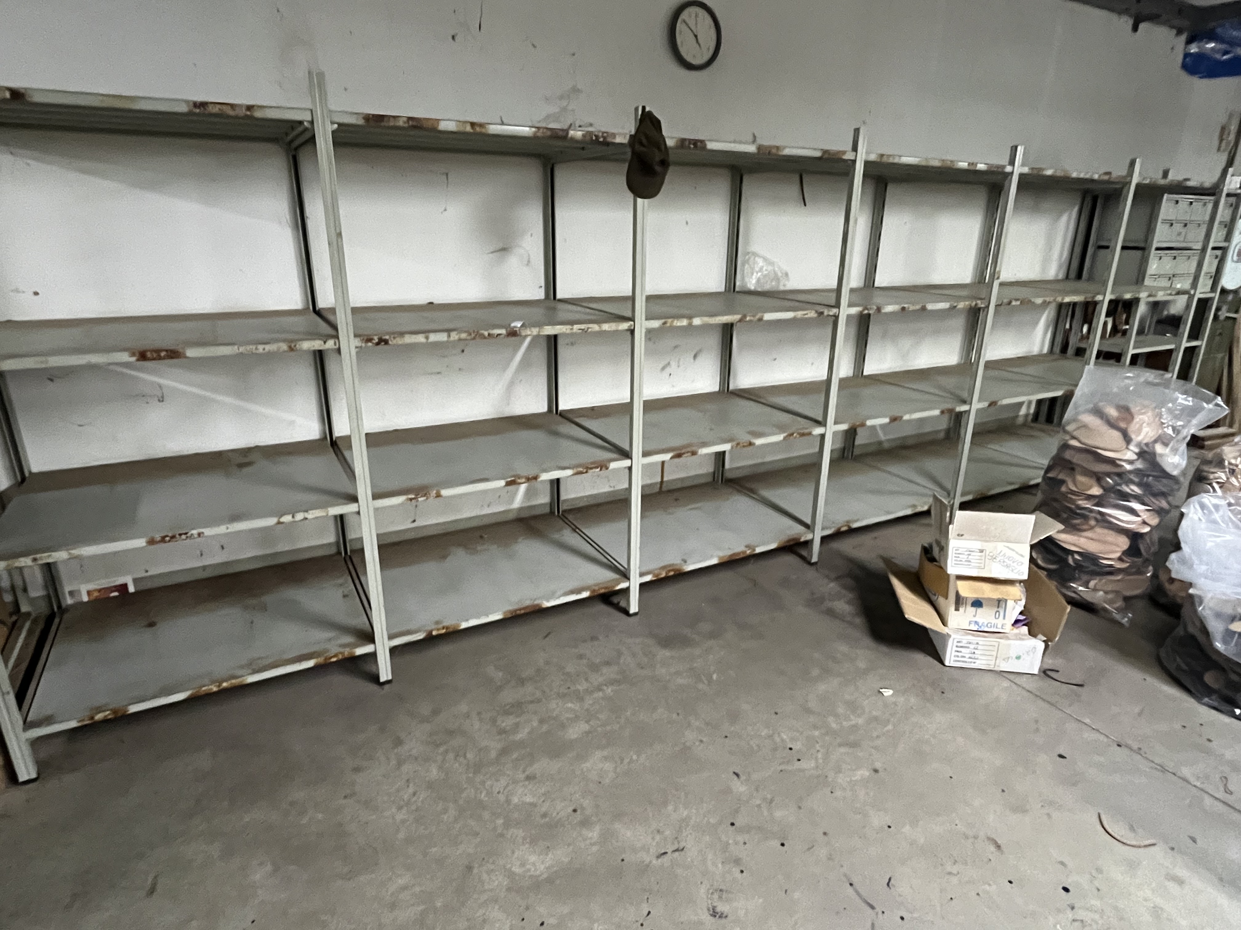 Scaffalatura ferro metri 5 x 40 H 250  in vendita - foto 1