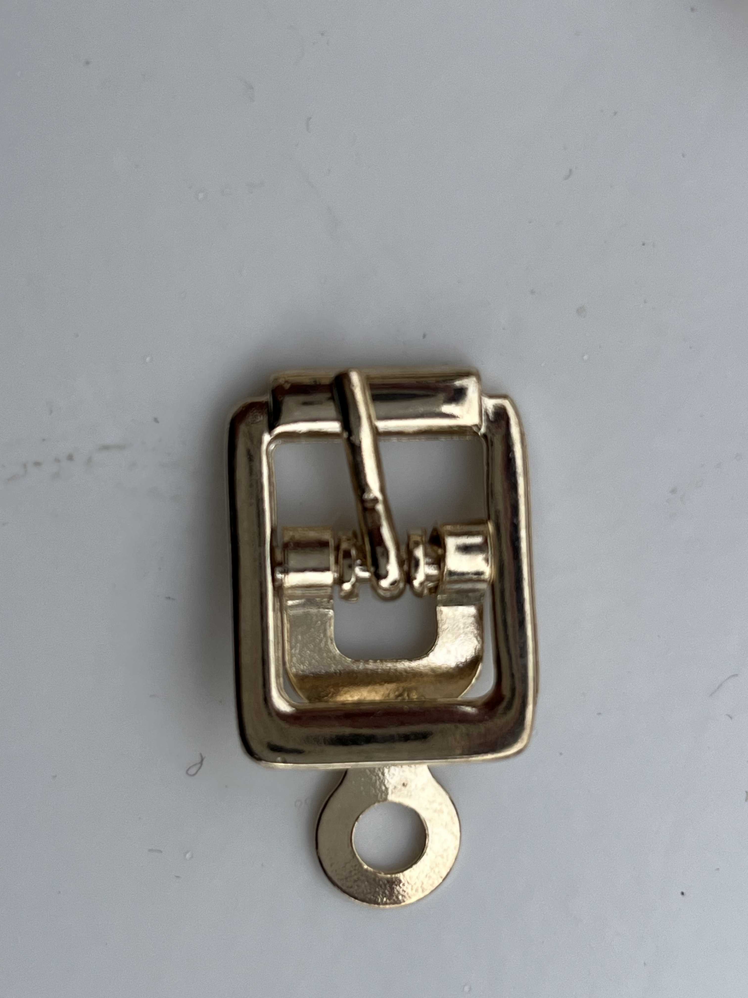 Lotto Fibbie rivetto metallo oro da 12 mm – Pz. 2.000 in vendita - foto 3