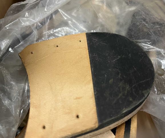 Tacchi scarpe in legno solo export – Casse da KG. 300 in vendita - foto 2