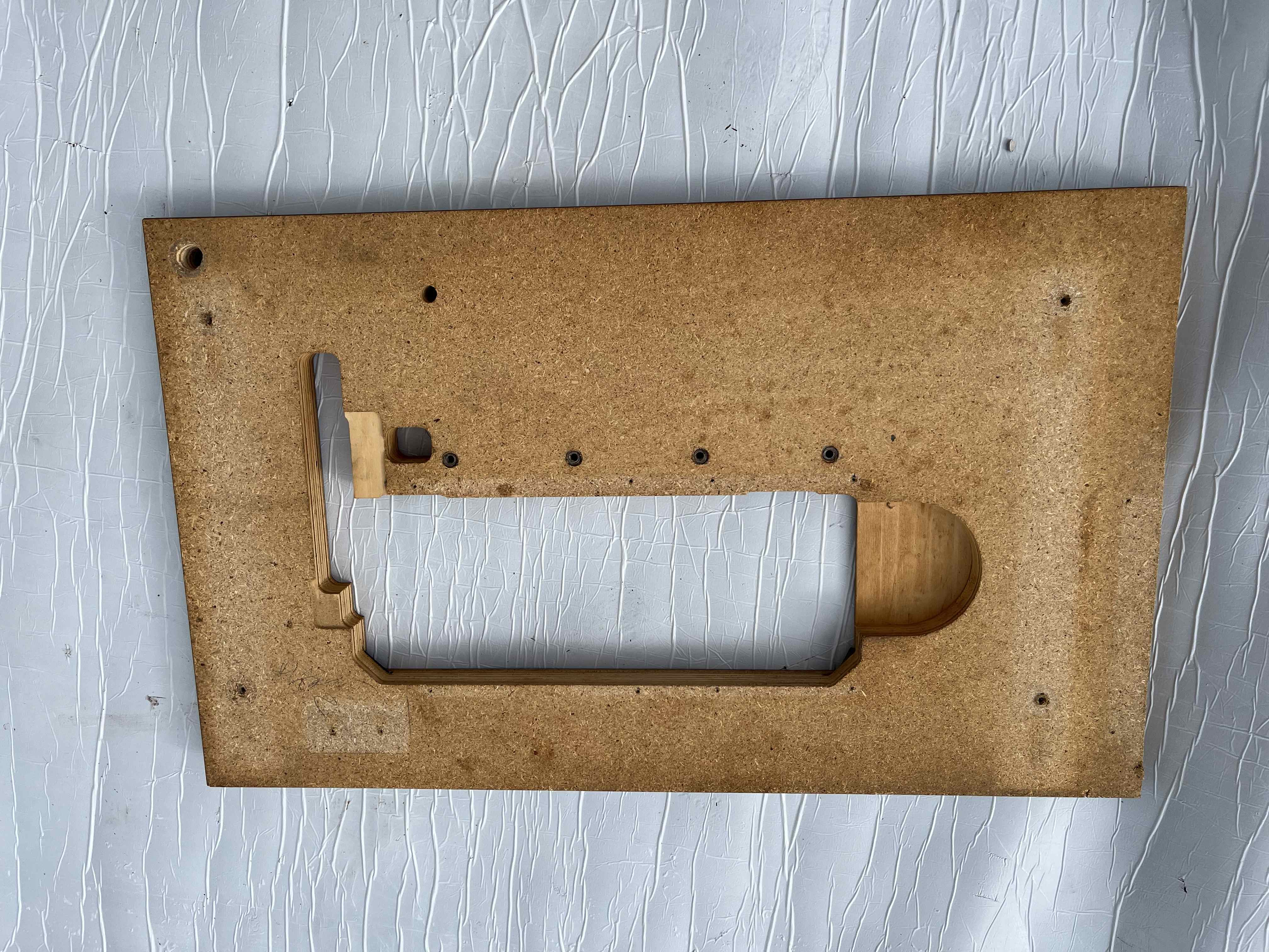 Tavola in legno per macchina da cucire 90X55 in vendita - foto 2