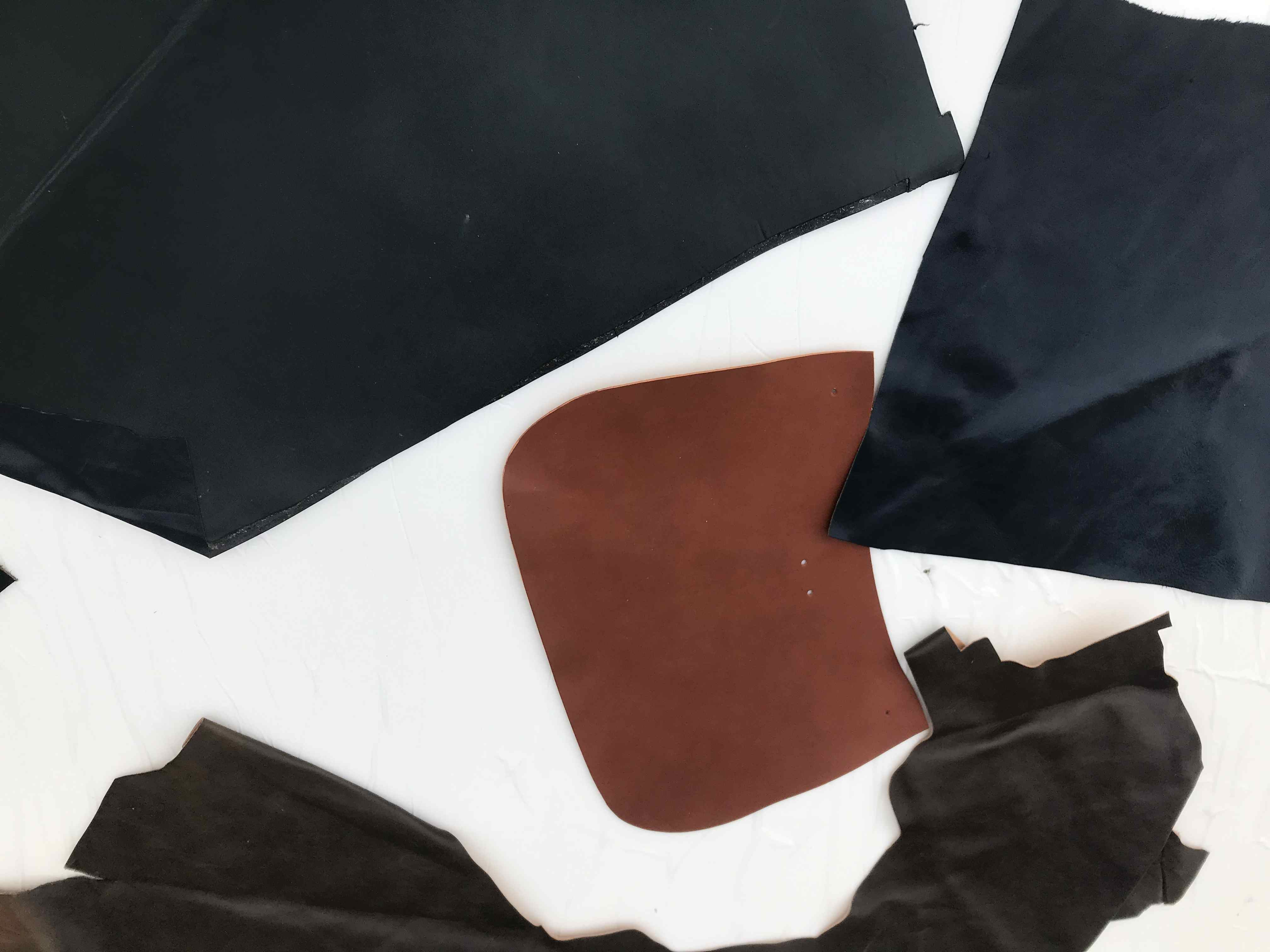 Scampolo ritagli e pezzami pelle a vegetale - KG. 500 in vendita - foto 6