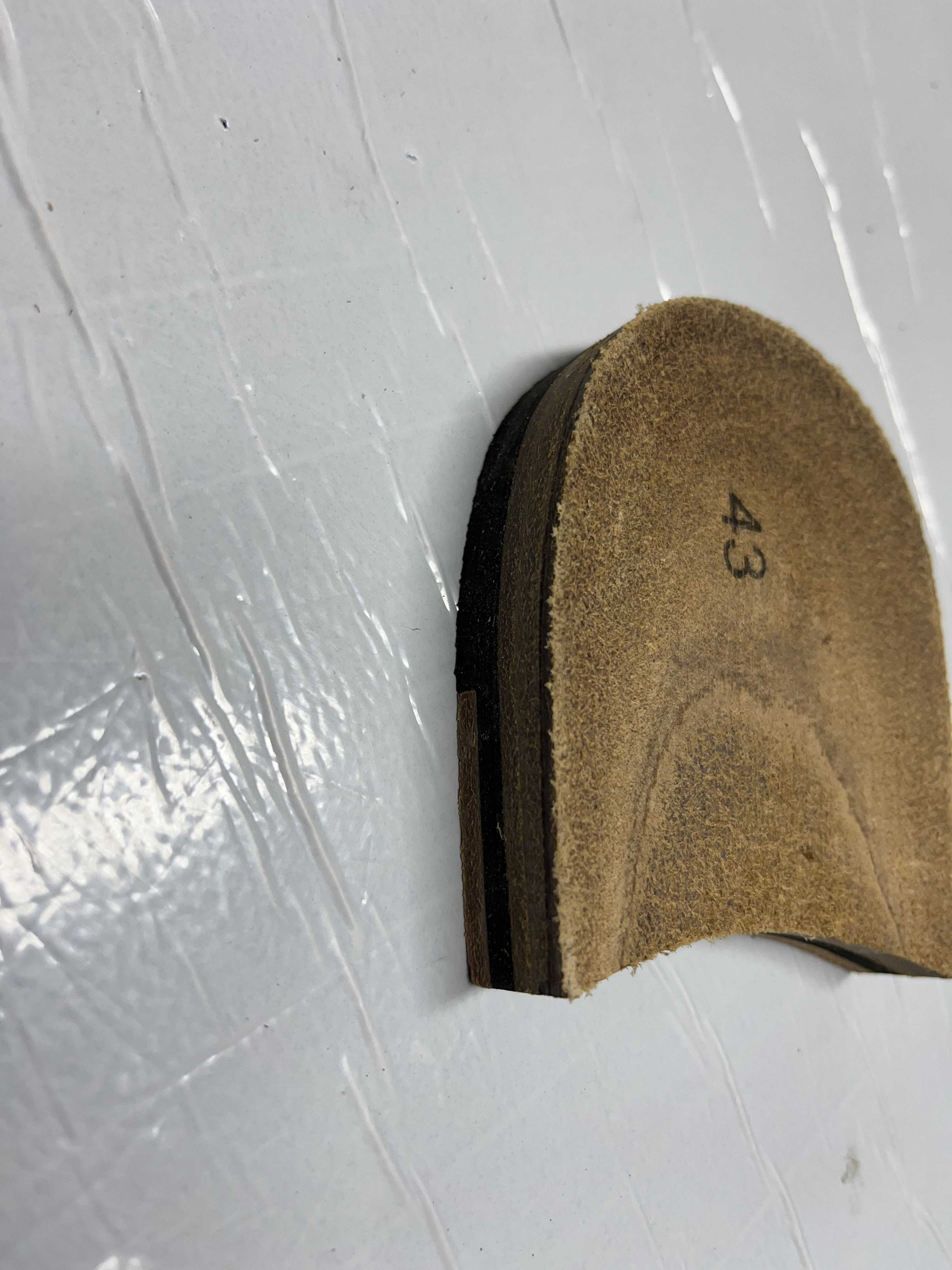 240 Tacchi in cuoio per scarpe uomo dal 39 al 43 in vendita - foto 3