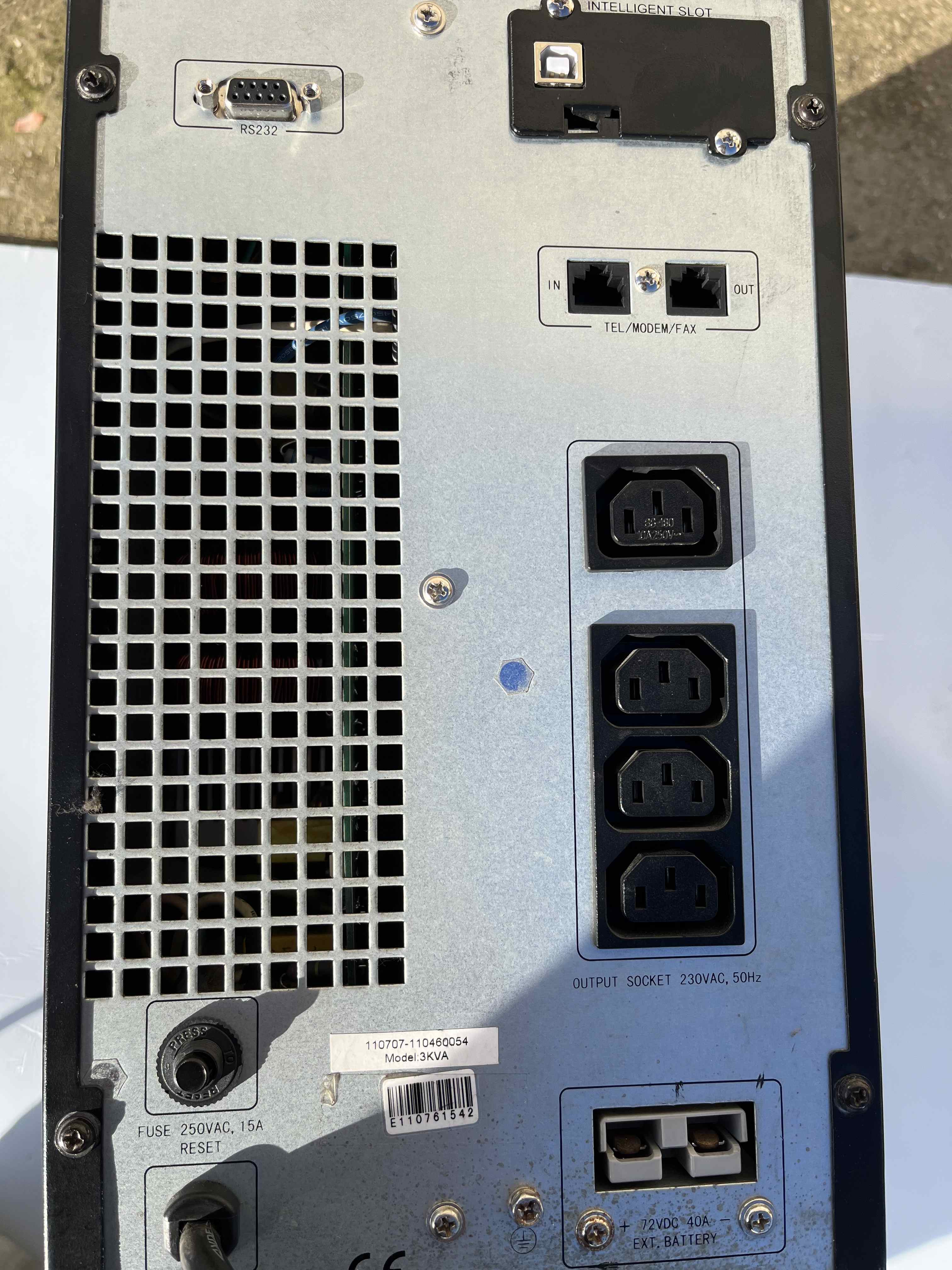 Gruppo di Continuità (Ups) model 3KVA  in vendita - foto 6