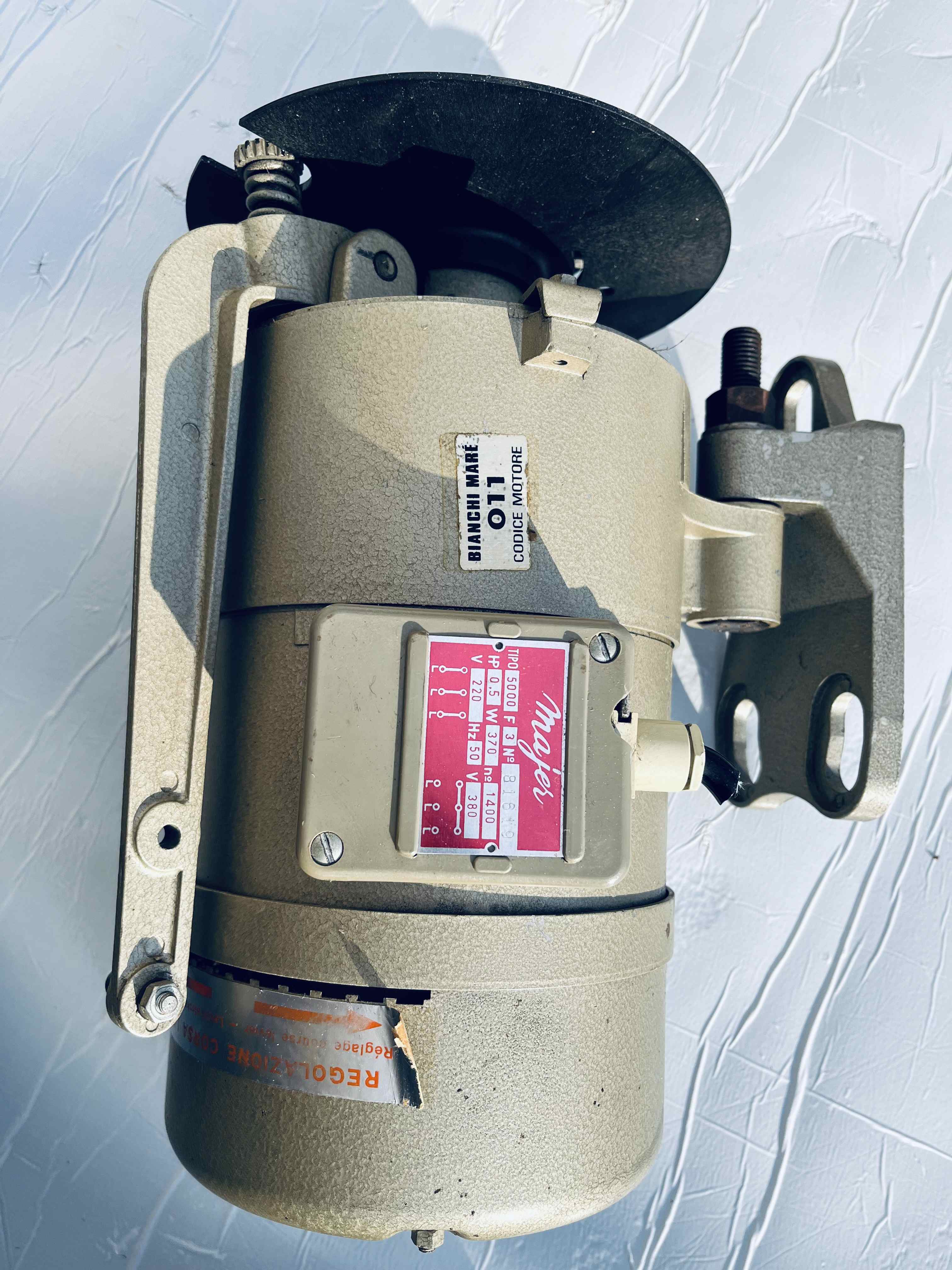 MAJER Motore macchina da Cucire trimonofase - 1400 GIRI in vendita - foto 11