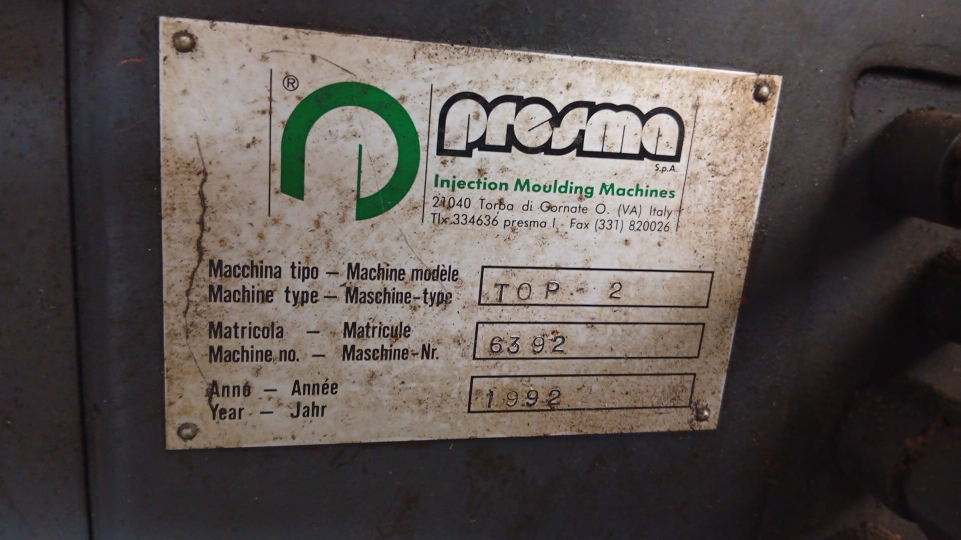 Macchina per stampaggio a iniezione Presma TOP-2 in vendita - foto 4
