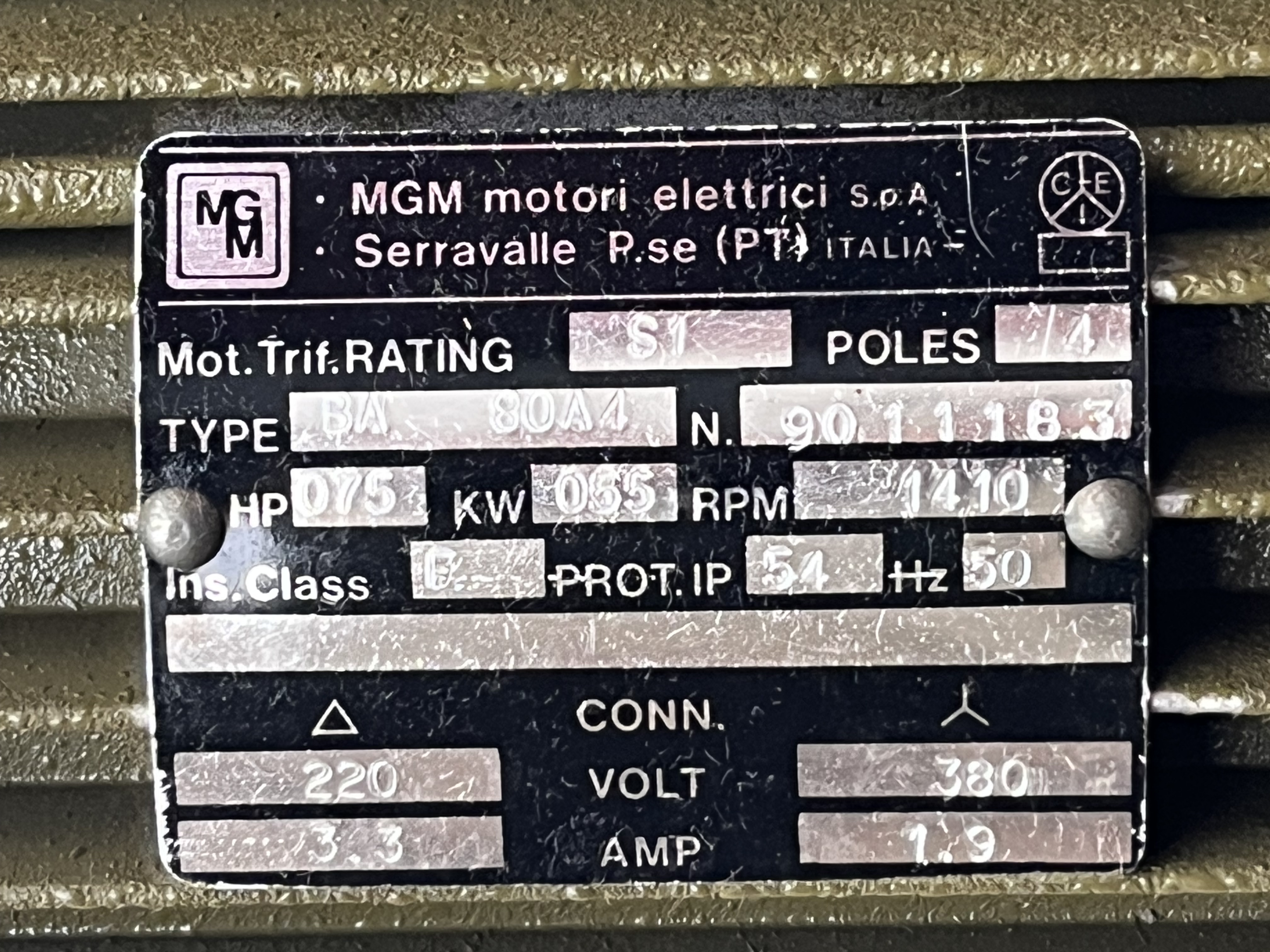 Motore autofrenante + Riduttore Ortogonale Bonfiglioli in vendita - foto 2