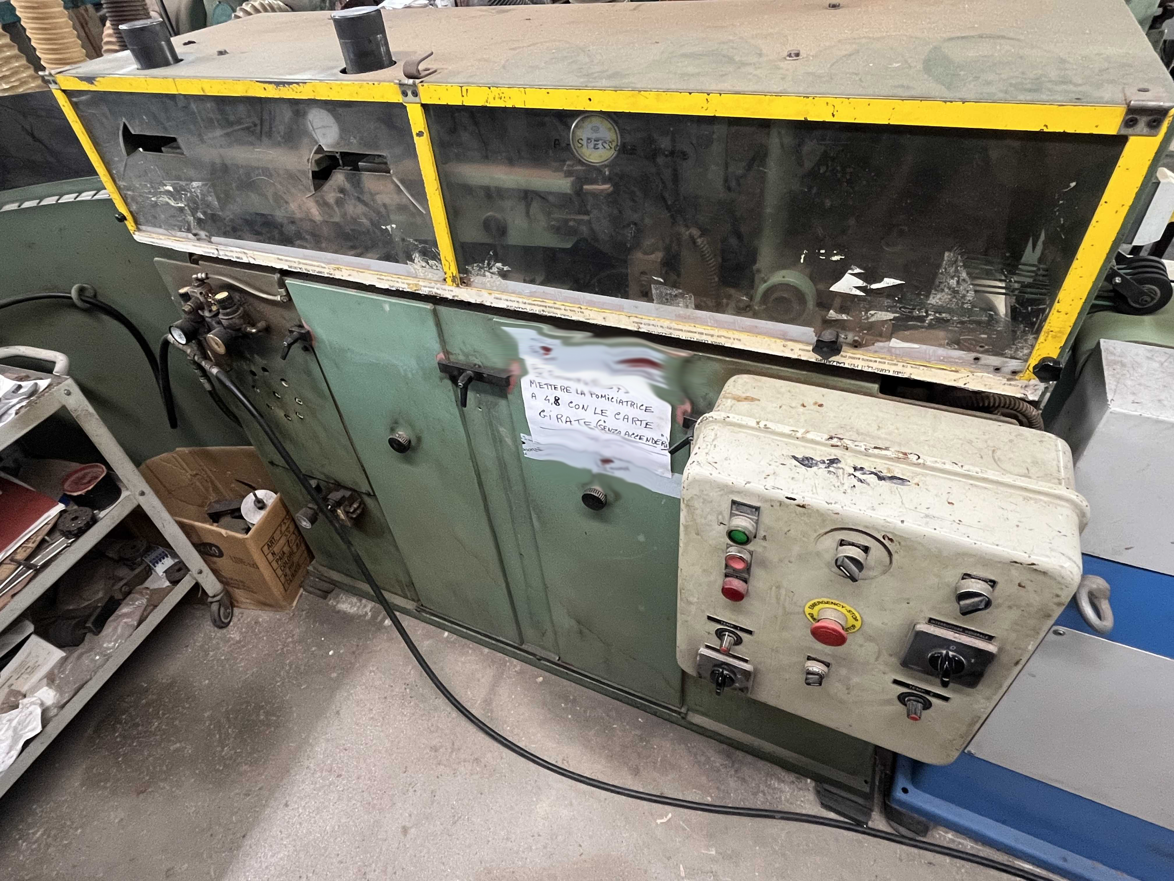 EUROMECCANICA S2/81 Pomiciatrice in vendita - foto 1