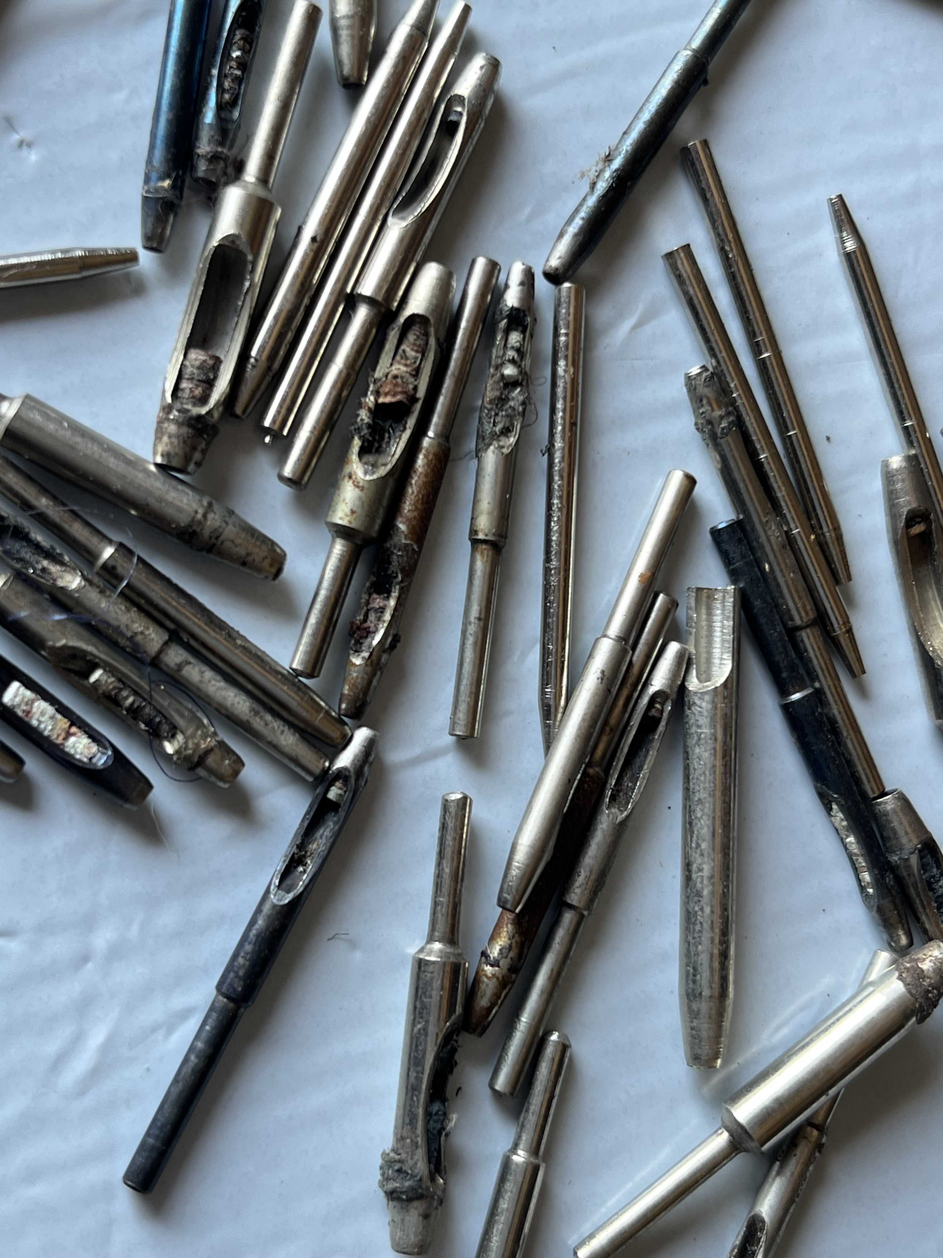 Punch Set Kit Tool foratura Cuoio. Gomma. Cartone etc in vendita - foto 10