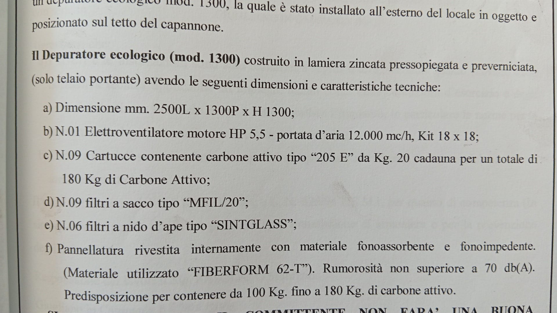 Aspiratore industriale carboni attivi - CV 5,5 in vendita - foto 5