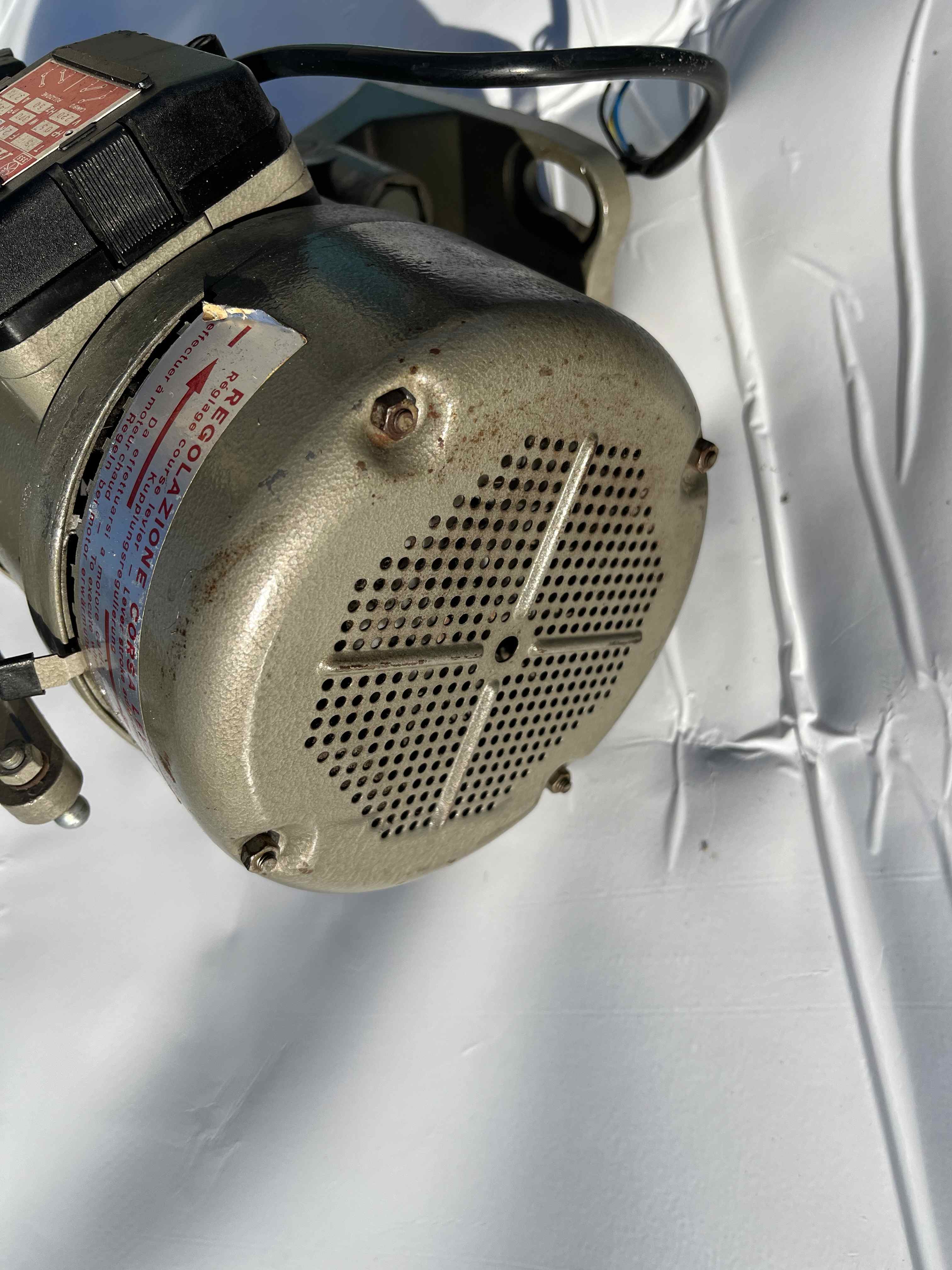 Moretti Motore macchina da Cucire monofase 1.400 giri in vendita - foto 12