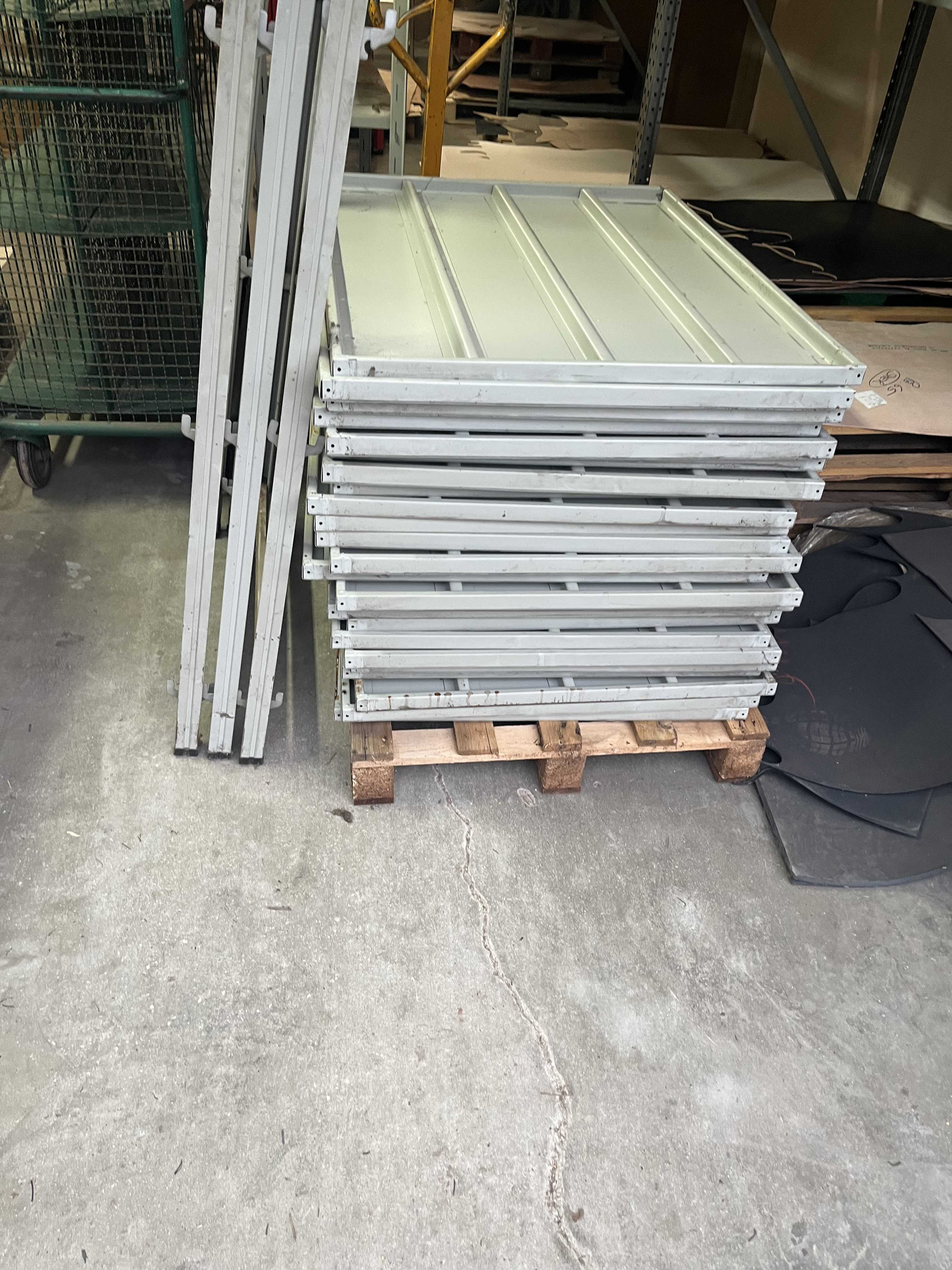 Scaffalatura ferro metri 5 x 40 H 250  in vendita - foto 8