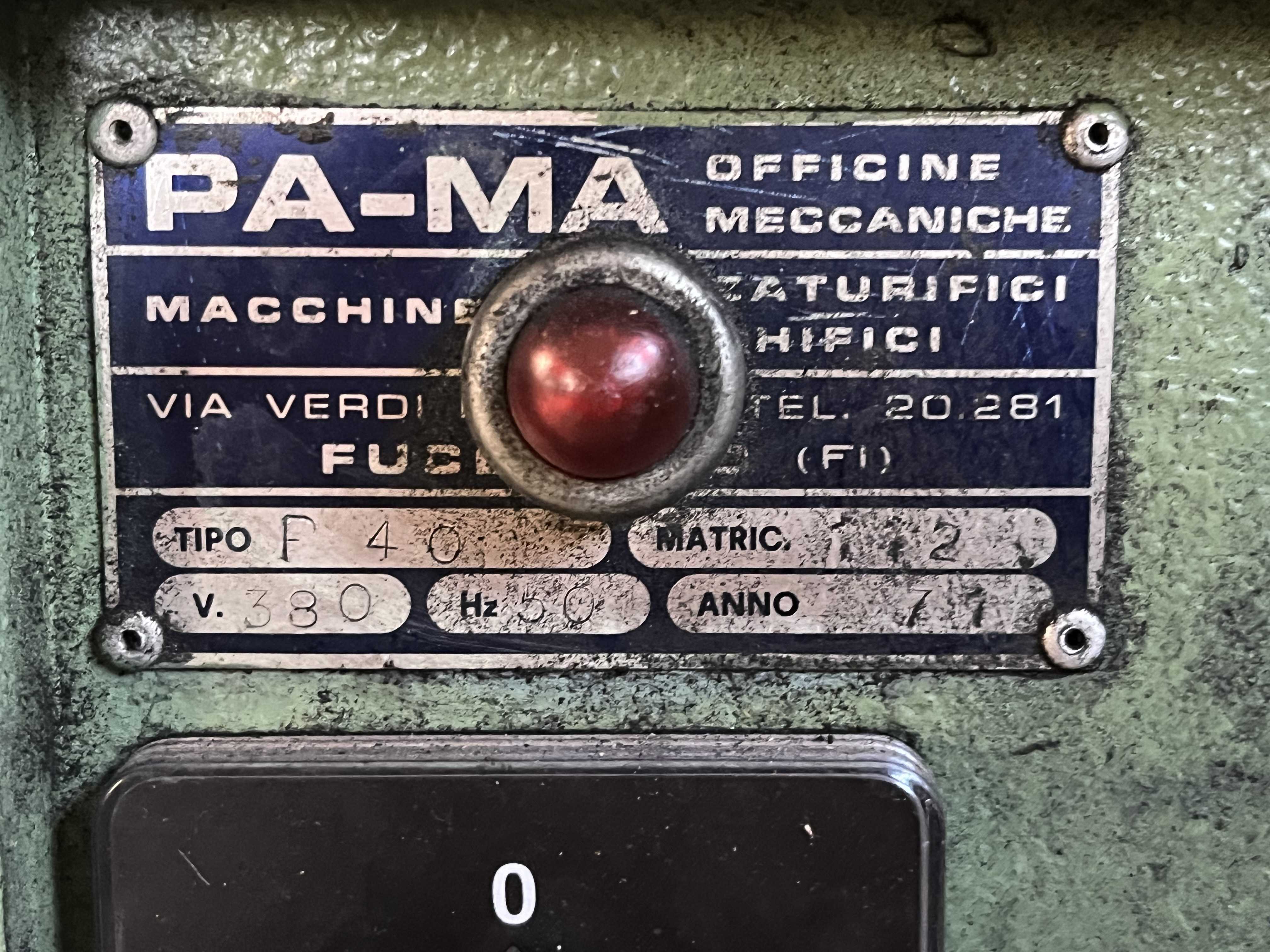 PA-MA P40 Spruzzo a pacchi per suolificio in vendita - foto 4