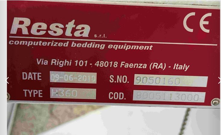 RESTA H360 Tagliacuci 4 fili industriale CE in vendita - foto 3