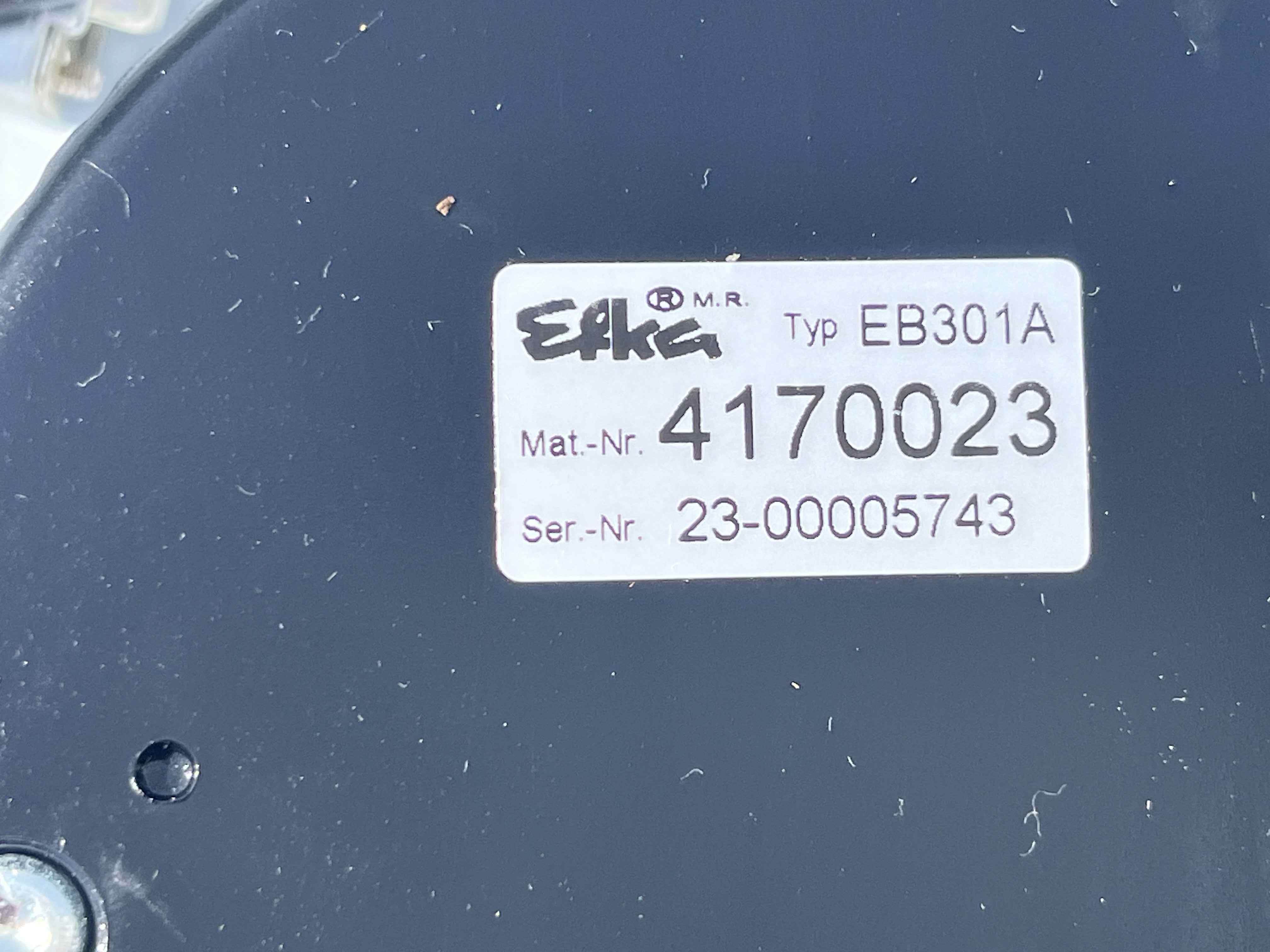 EFKA EB301A controller in vendita - foto 2