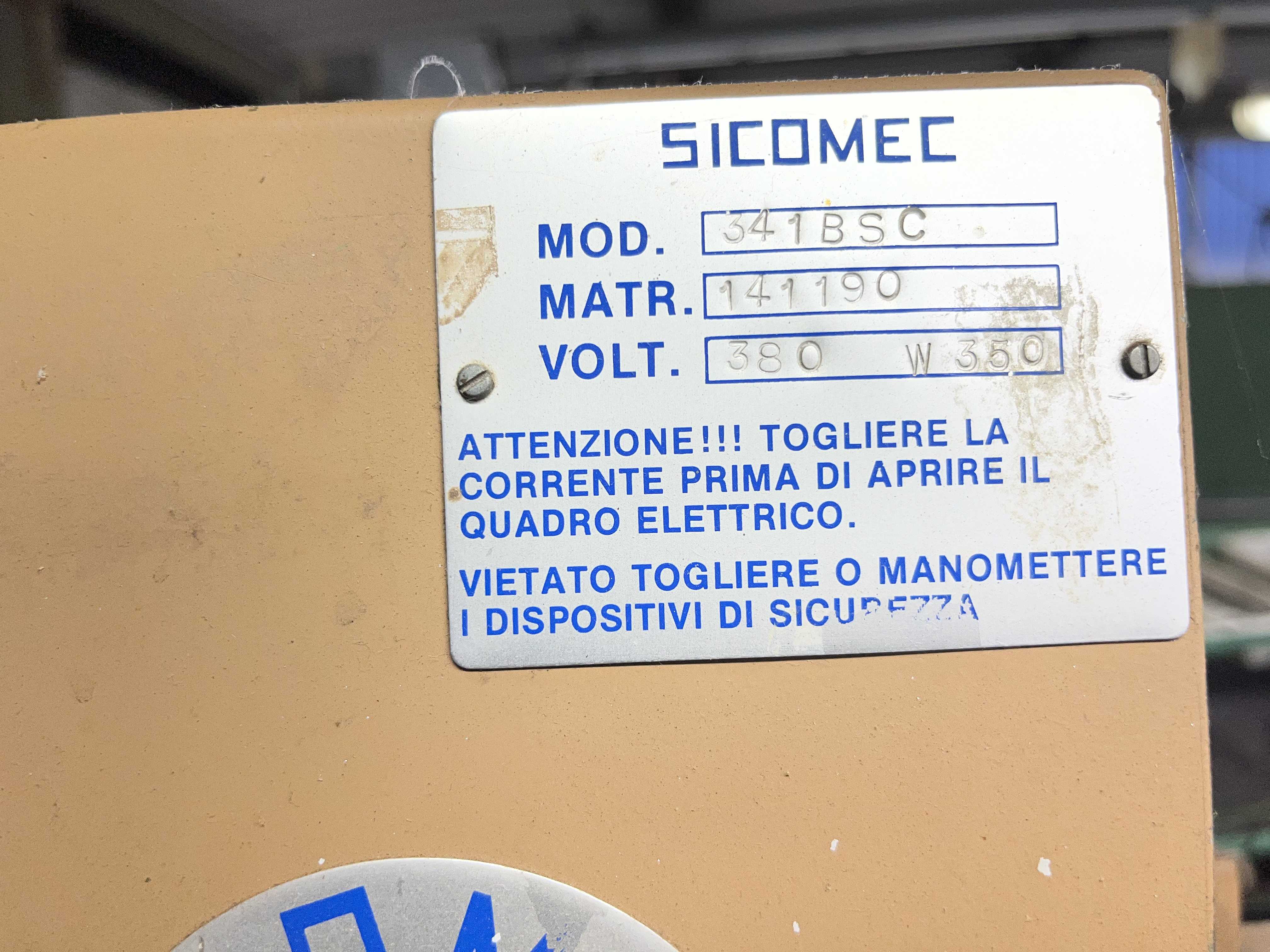 TIMBRATRICE PNEUMATICA SICOMEC 341 BSC in vendita - foto 3