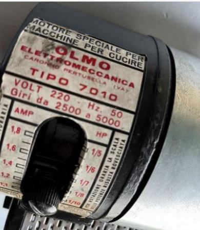OLMO tipo 7010 motore macchina da Cucire monofase in vendita - foto 6