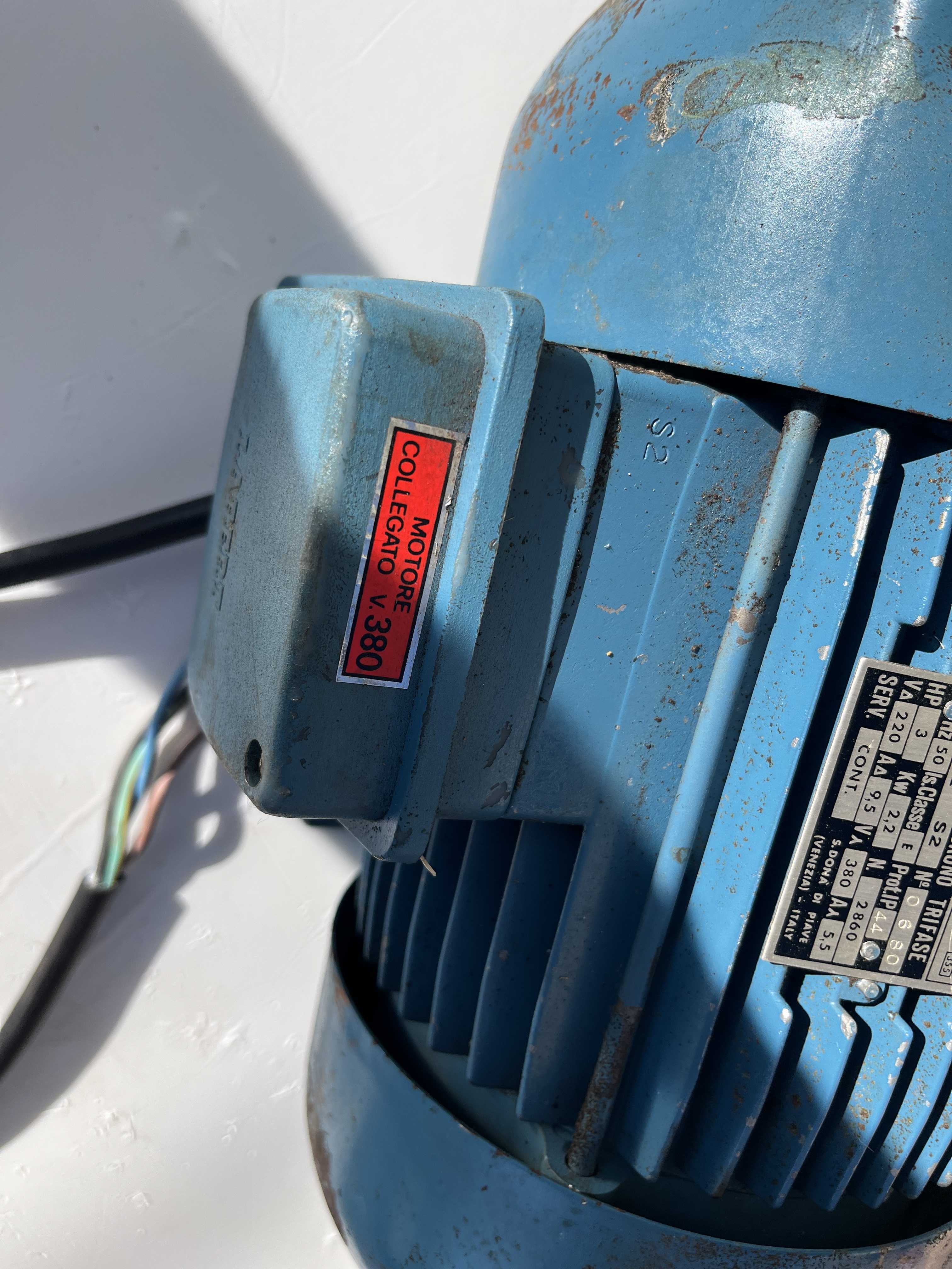 Motore Trifase bialbero HP 3 doppia velocità  in vendita - foto 3