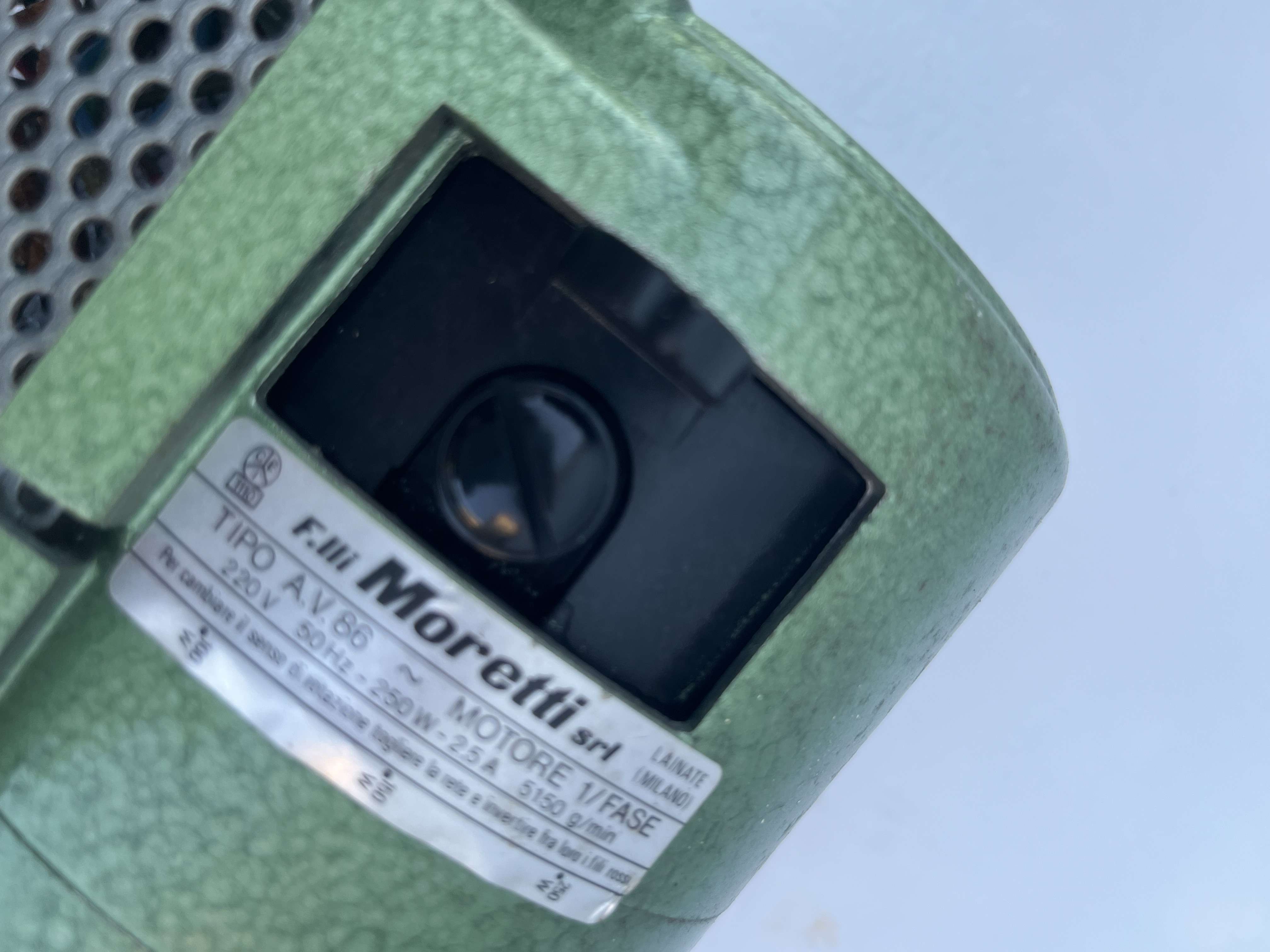 Moretti tipo AV 86 motore macchina da Cucire monofase in vendita - foto 3