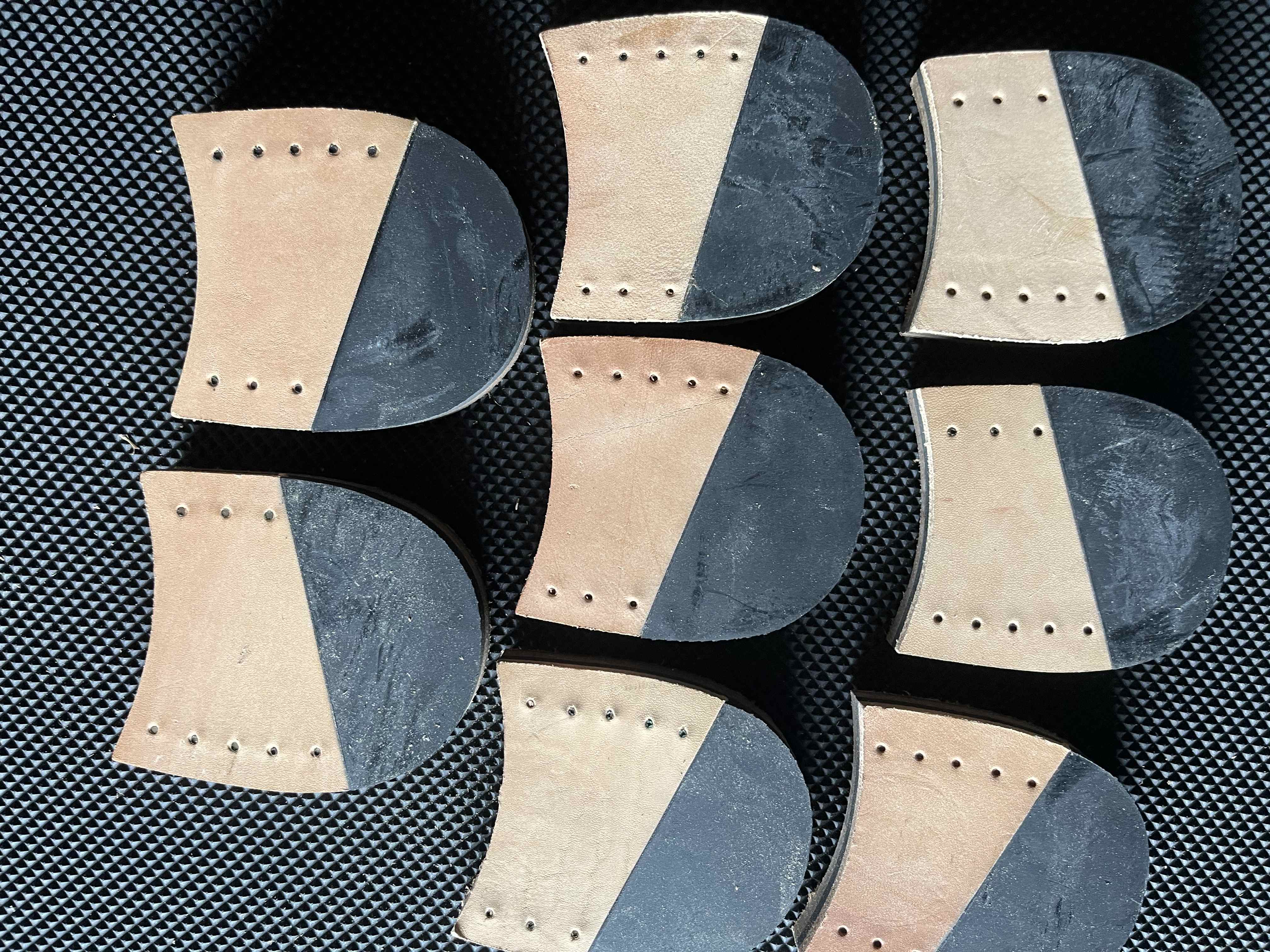 240 Tacchi in cuoio per scarpe uomo dal 39 al 43 in vendita - foto 7