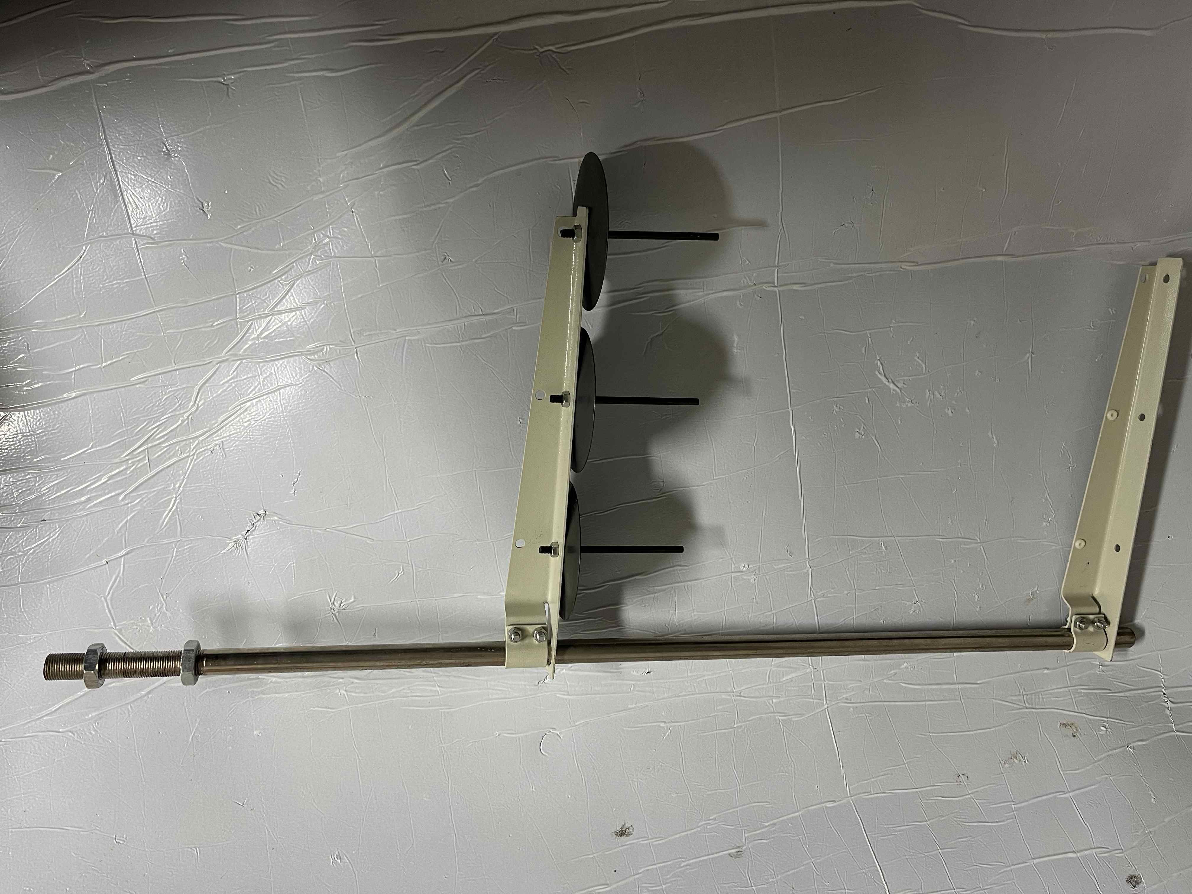 V6 PFAFF Asta porta filo 3 rocchetti 100% Metallo in vendita - foto 2