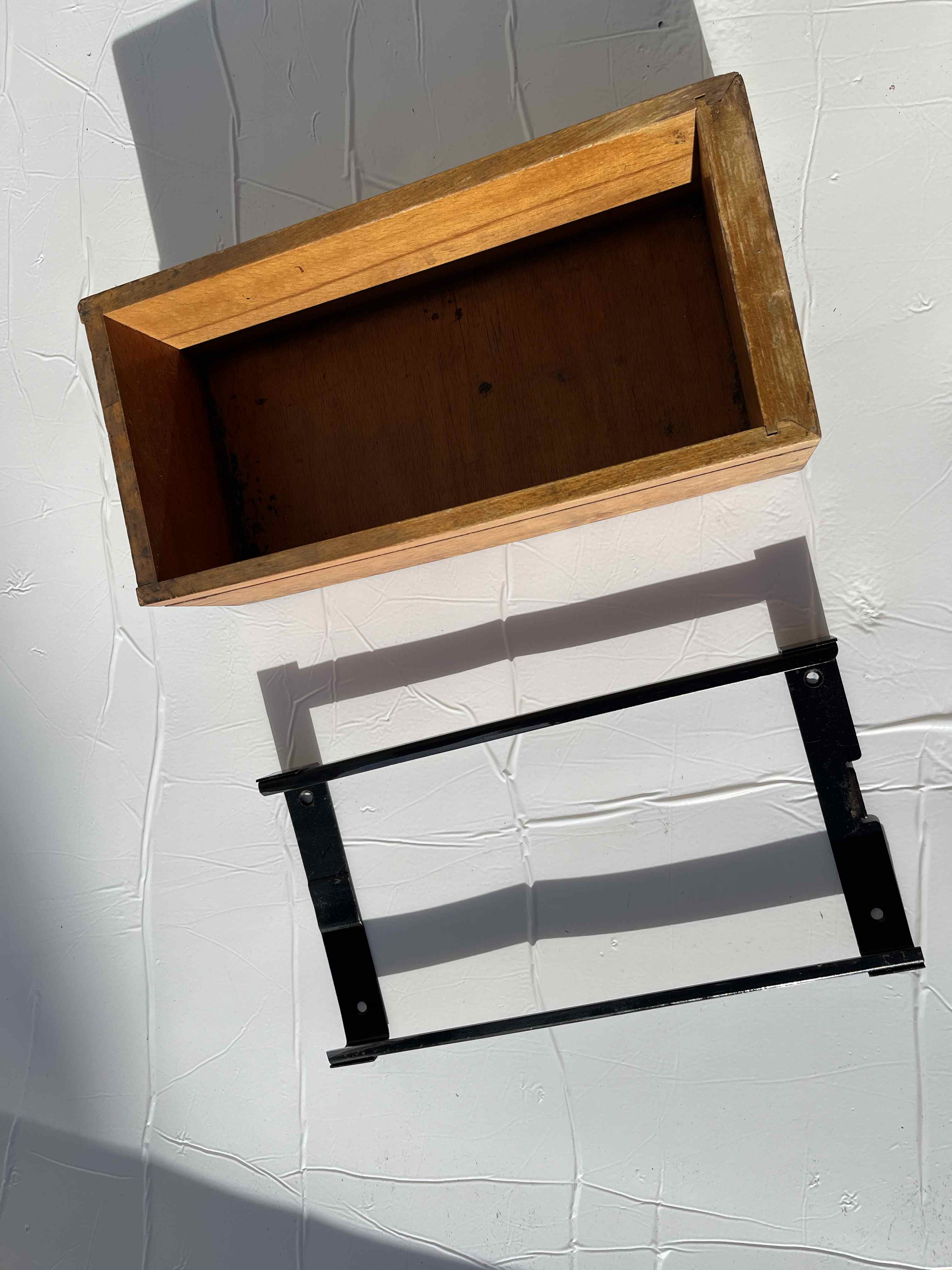 Cassetto in legno per macchina da cucire industriali  in vendita - foto 1