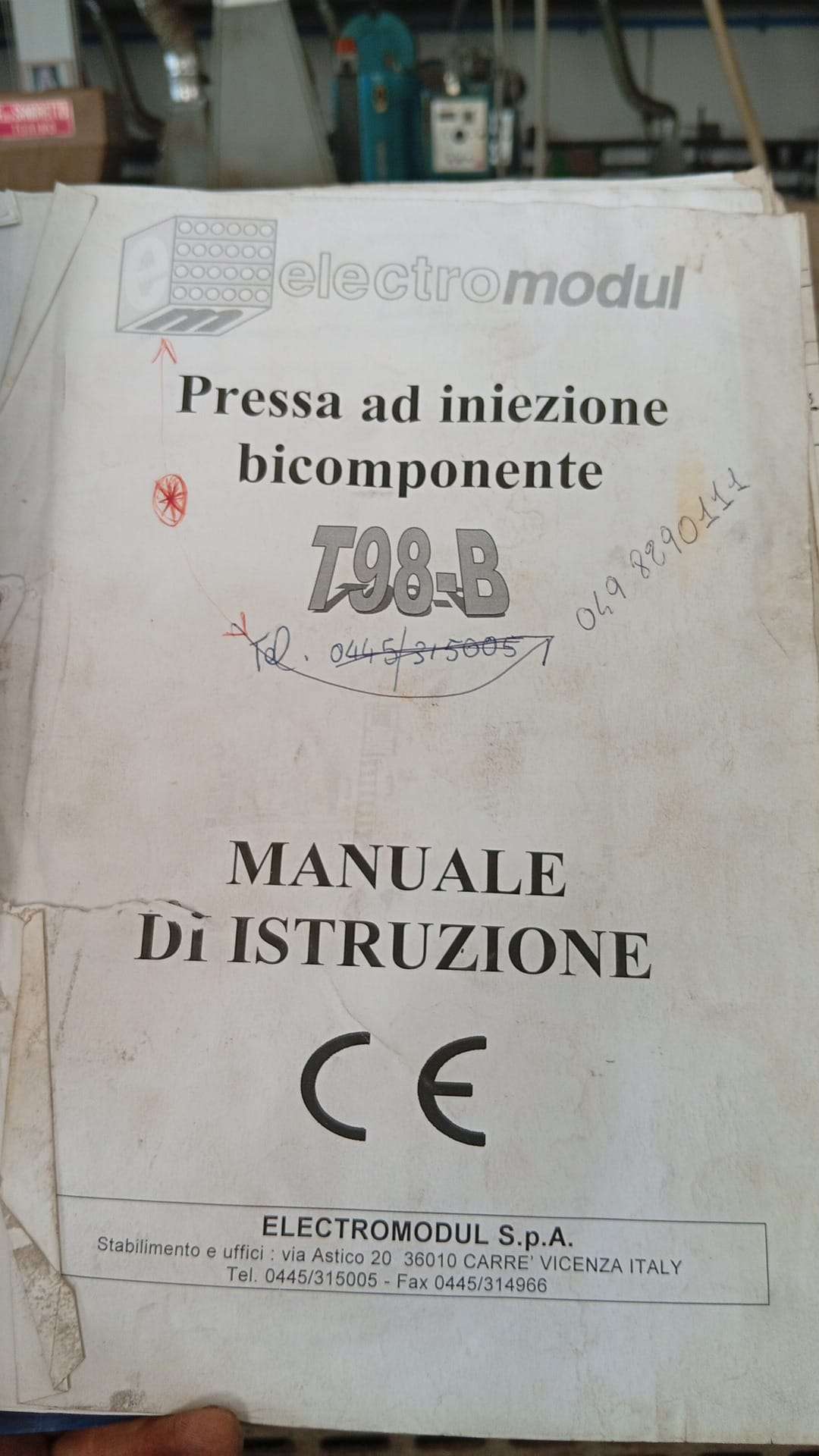 Pressa a Iniezione bicomponente T98-B in vendita - foto 4
