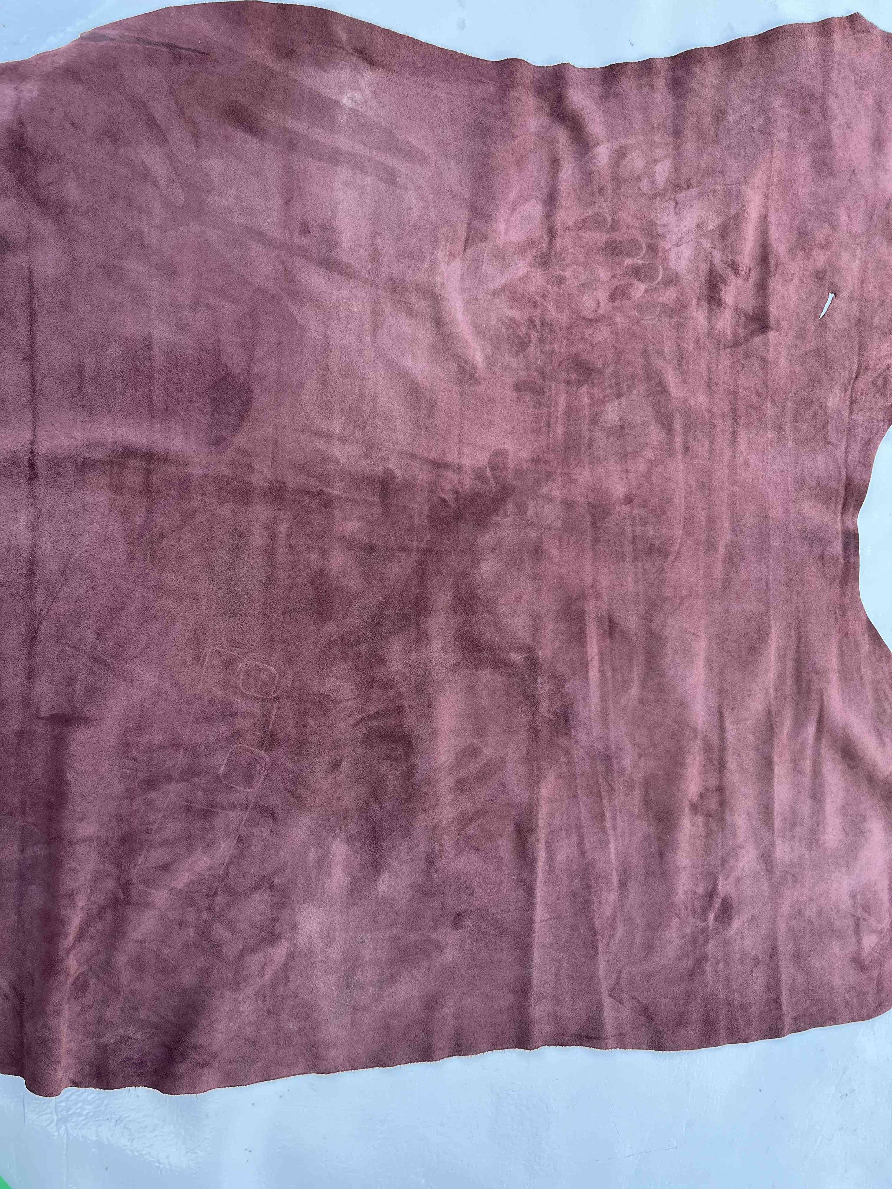 Stock pellame scamosciato colori vari per export in vendita - foto 4