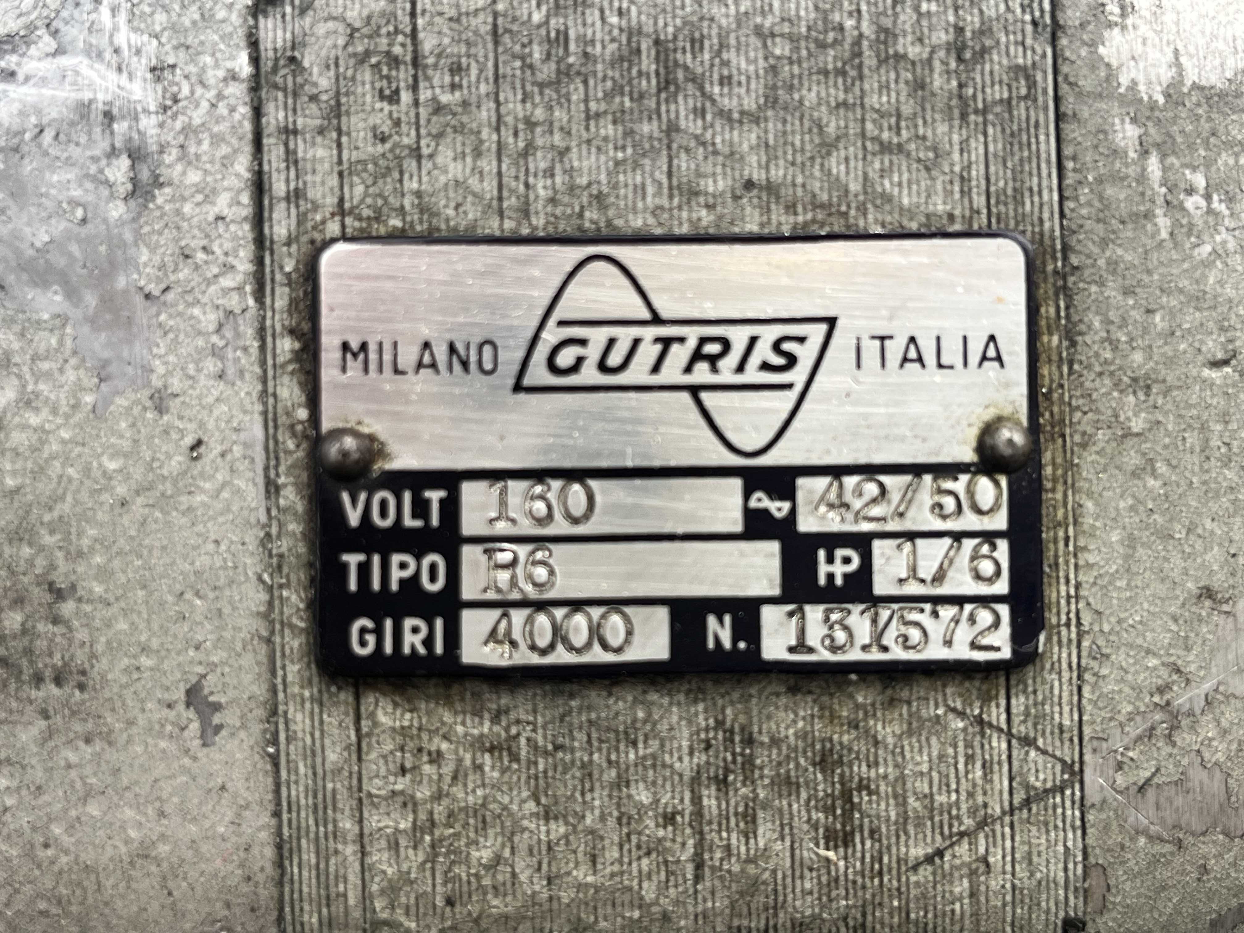 GUTRIS R6 Motore macchine da cucire vintage - 4000 Giri in vendita - foto 7