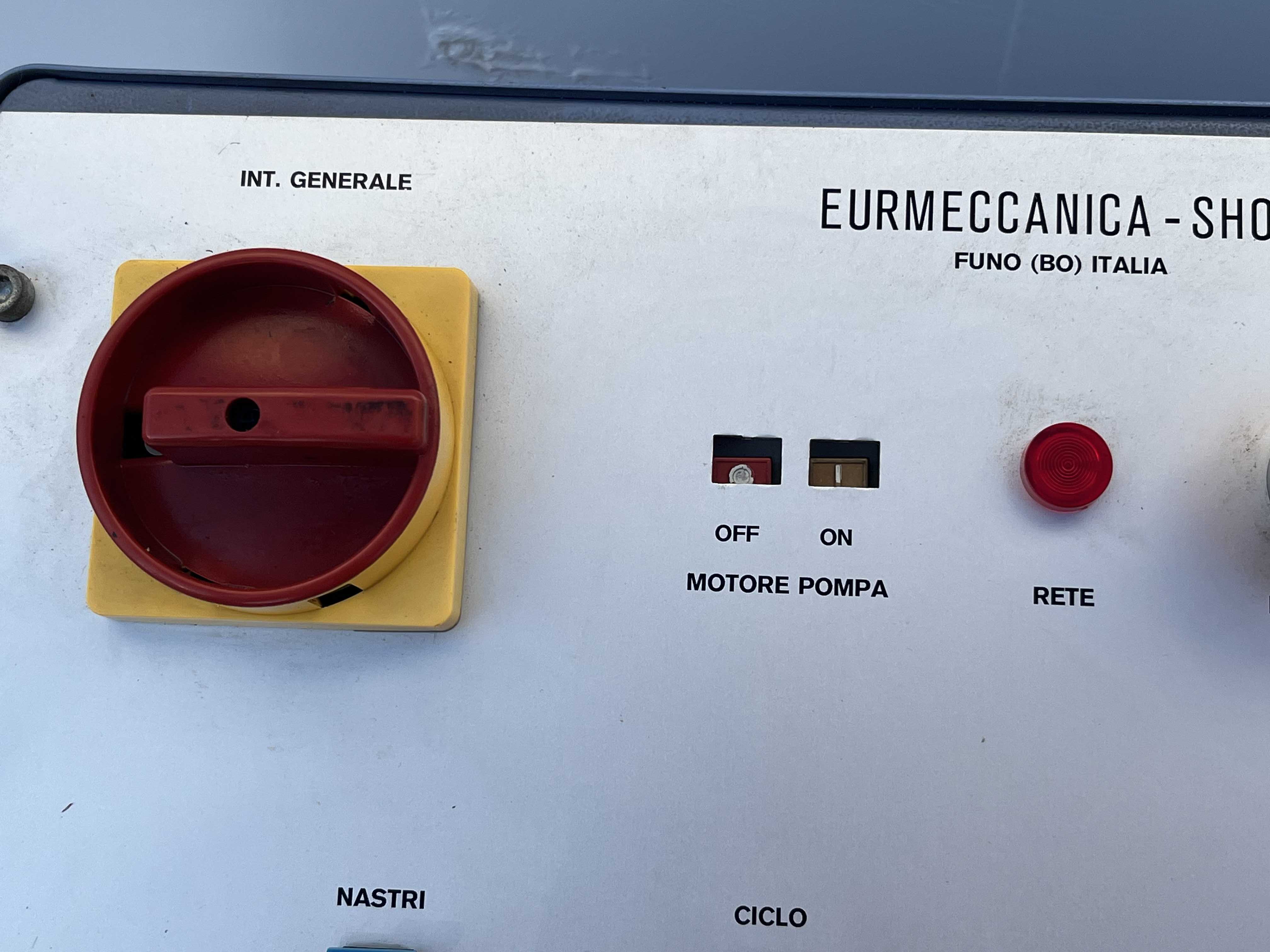 EUROMECCANICA M82 Quadro comando e schede in vendita - foto 9