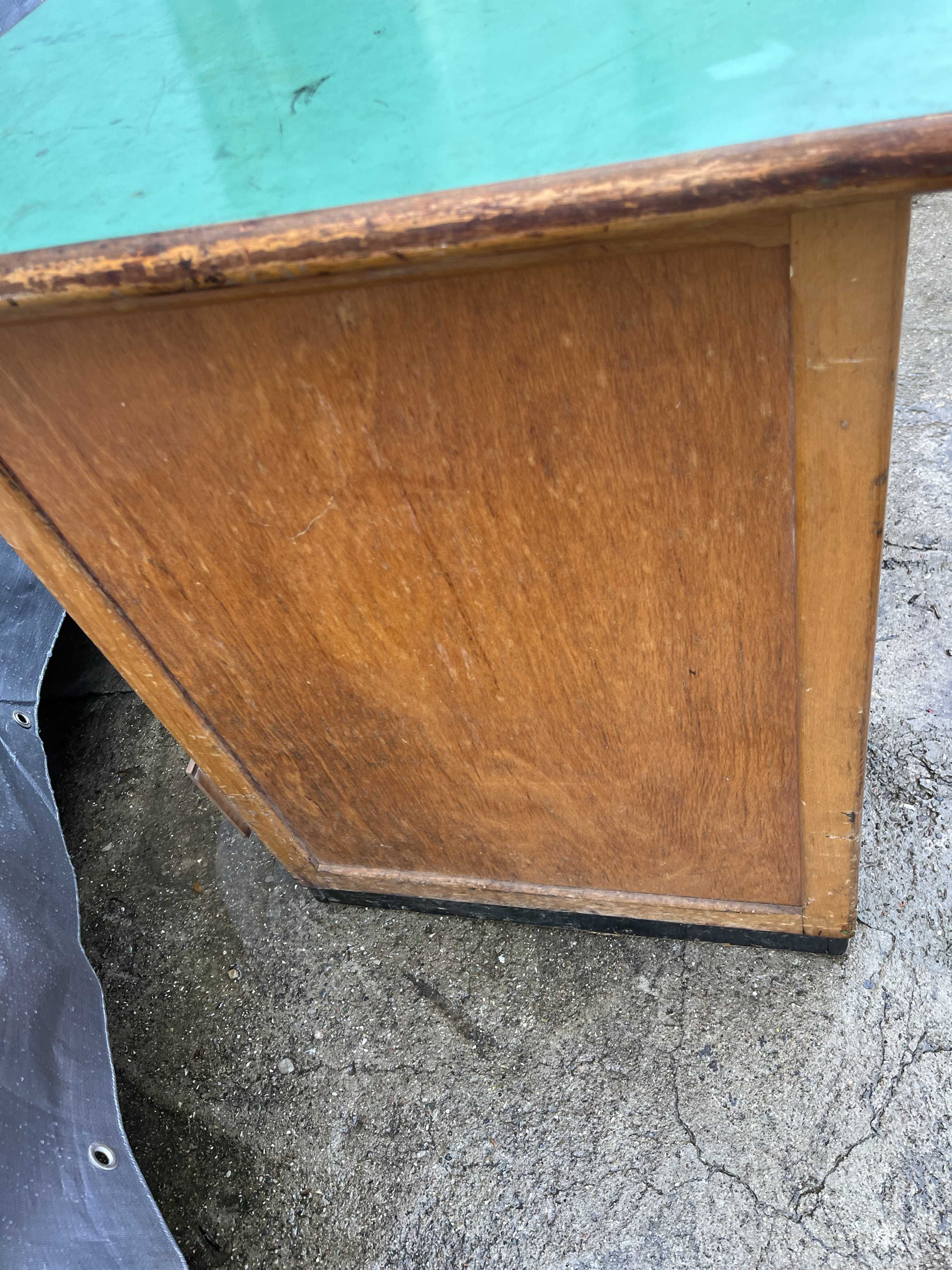 Scrivania ufficio legno vintage anni 60 in vendita - foto 9