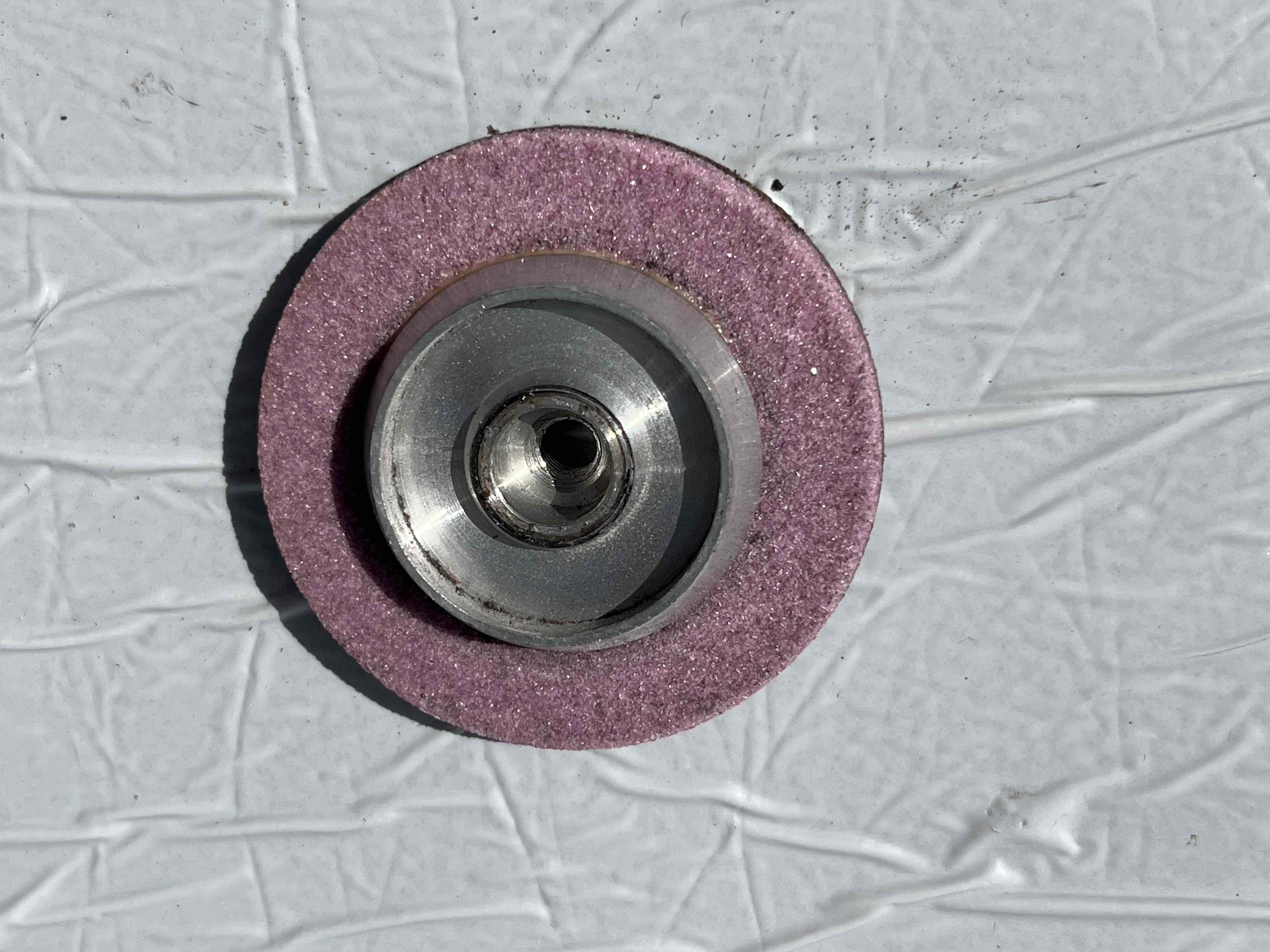 MOLA ROSA CILINDRICA PER SCARNITRICI in vendita - foto 3