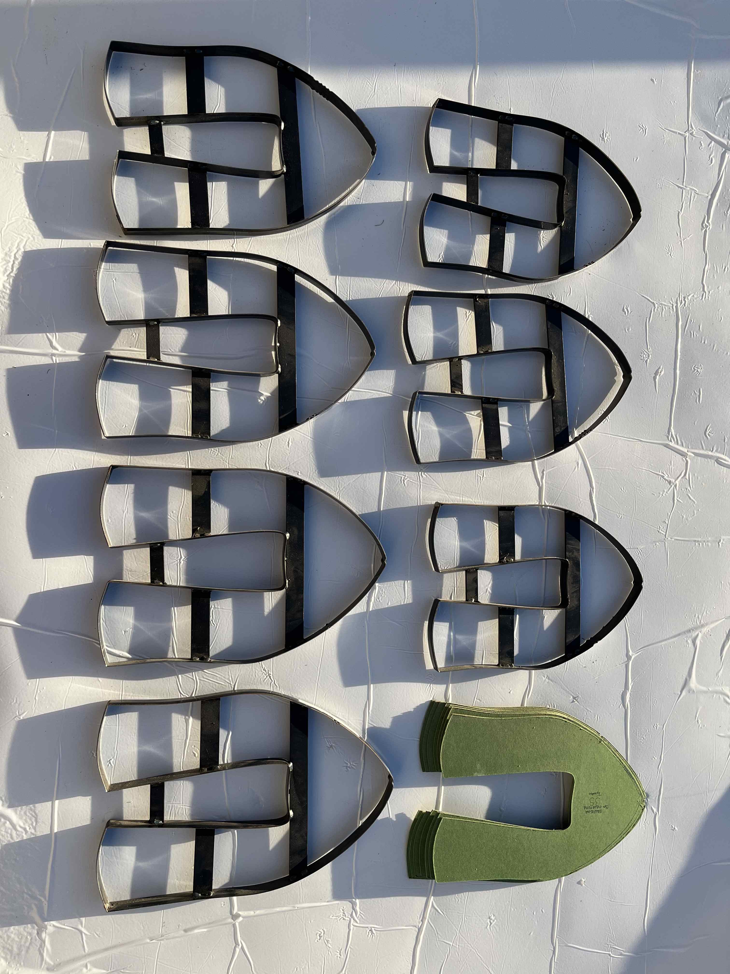 BE7 Fustelle taglio tomaio ballerine donna  in vendita - foto 1