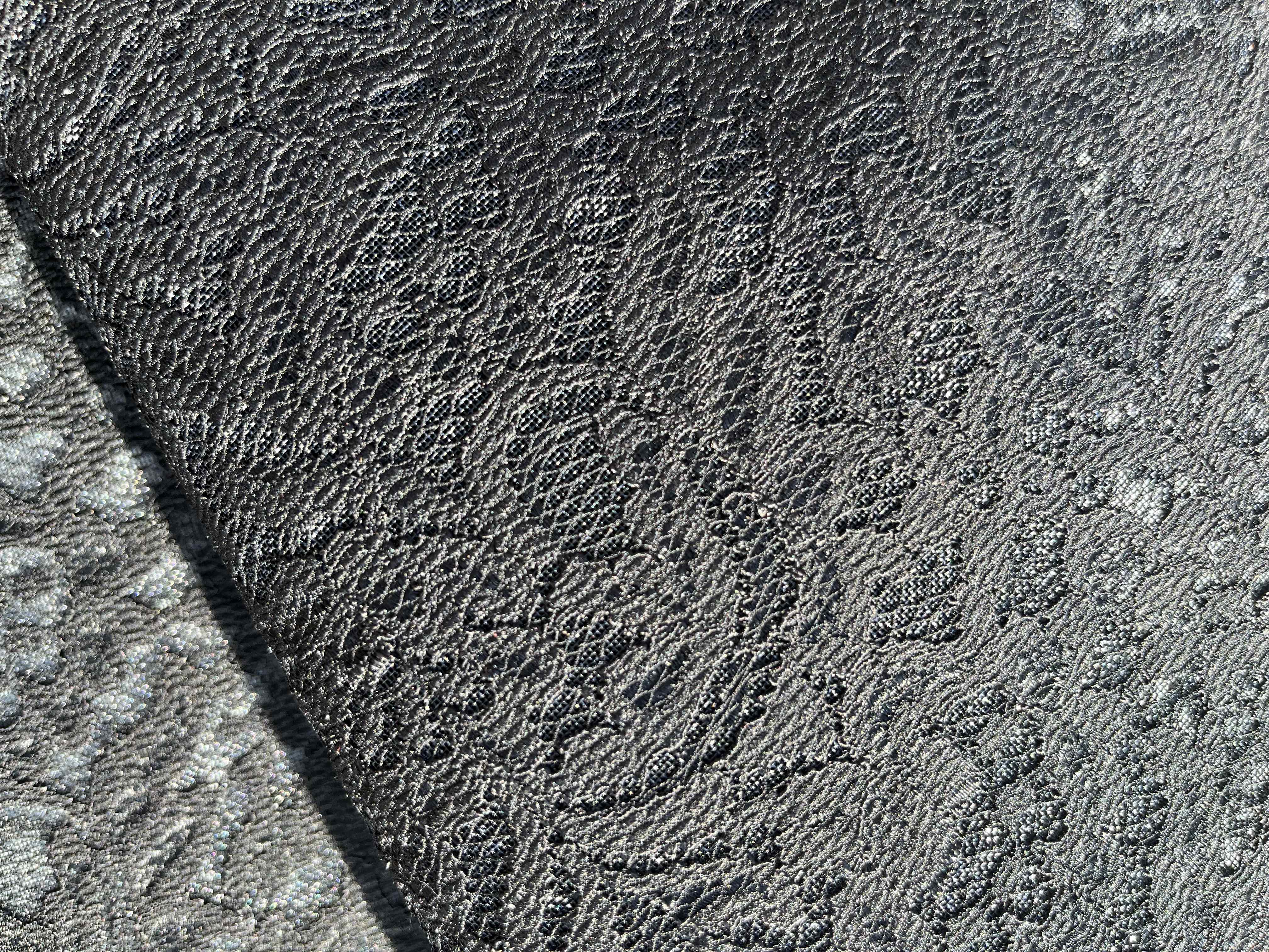 Stock pizzo sintetico nero  in vendita - foto 15