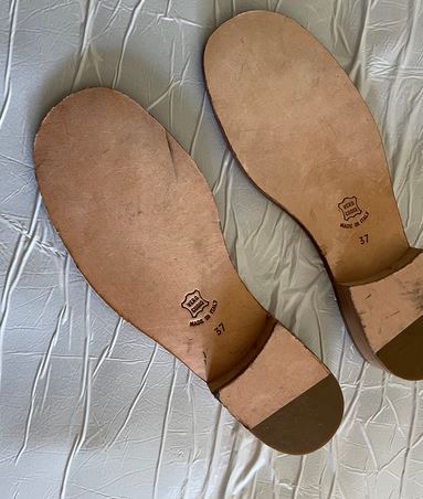 Stock suola cuoio donna mercati Africani in vendita - foto 3